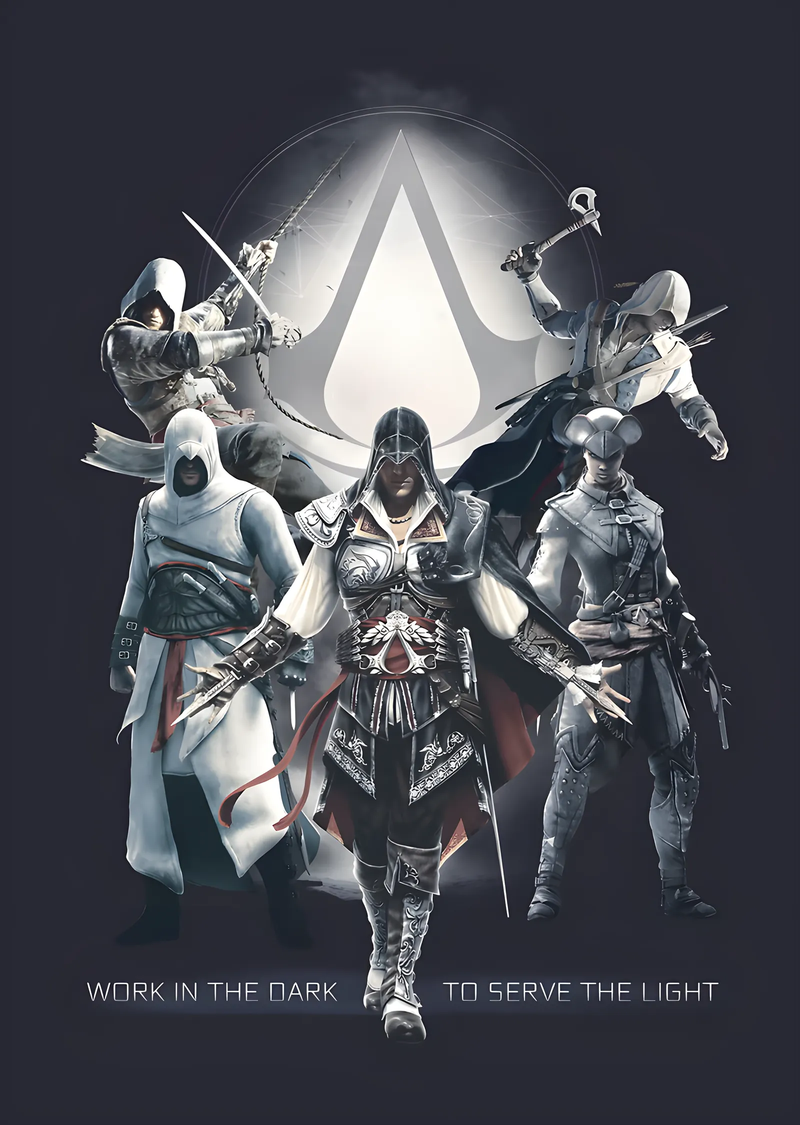 Assassin's Creed - Suikastçılar Kadrosu metal tablo