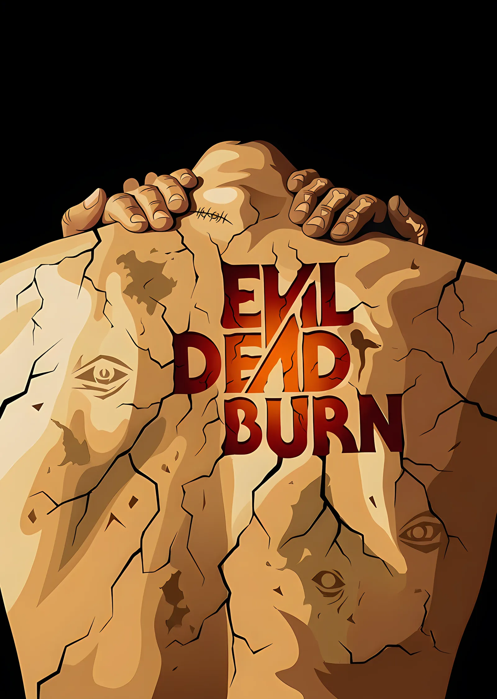 Evil Dead Burn - Ölüler Kitabı metal tablo