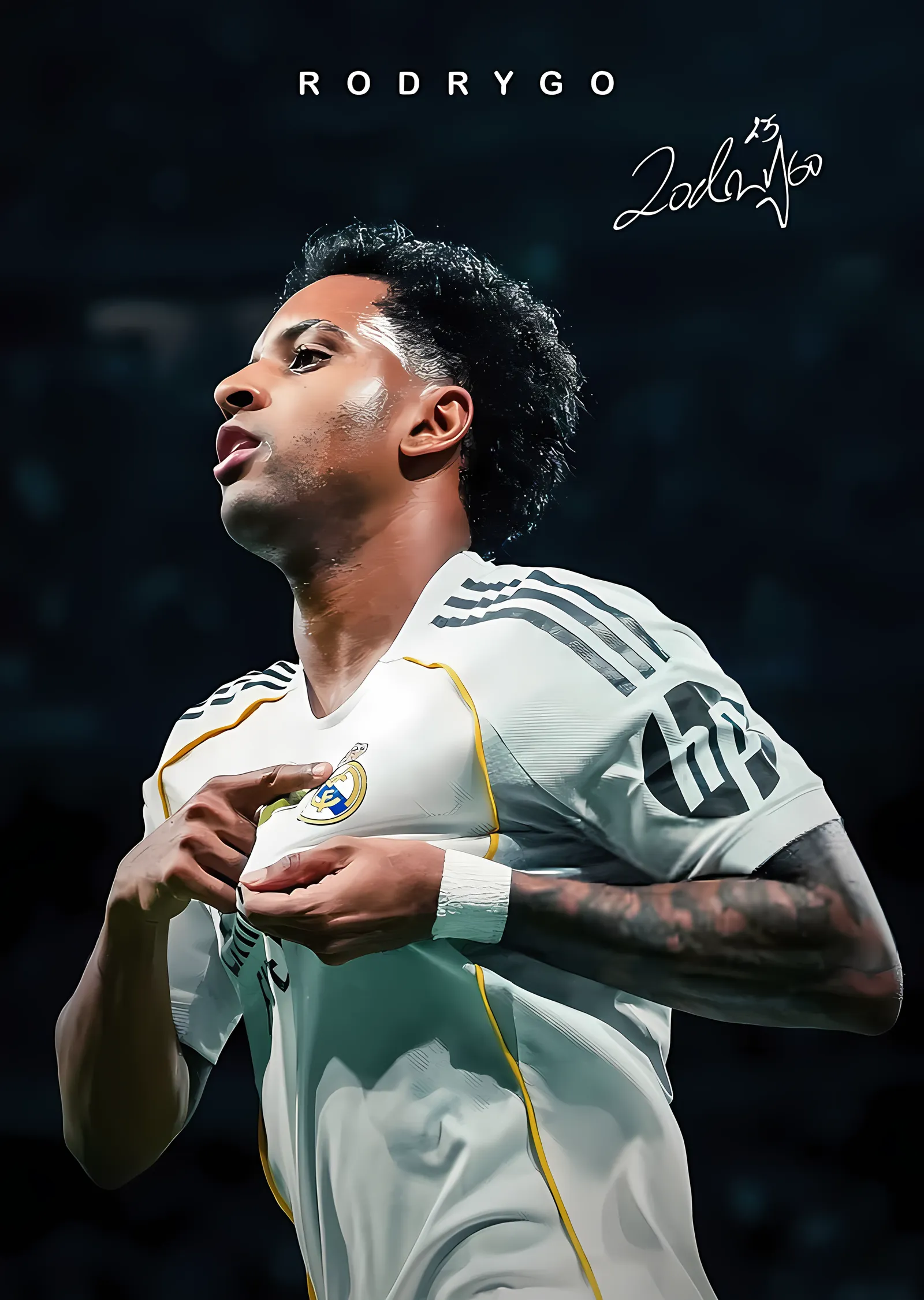Rodrygo metal tablo