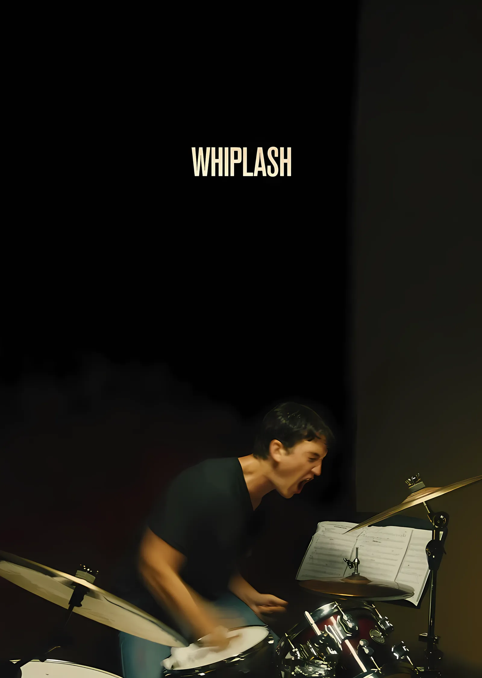 Whiplash - Davulcu metal tablo