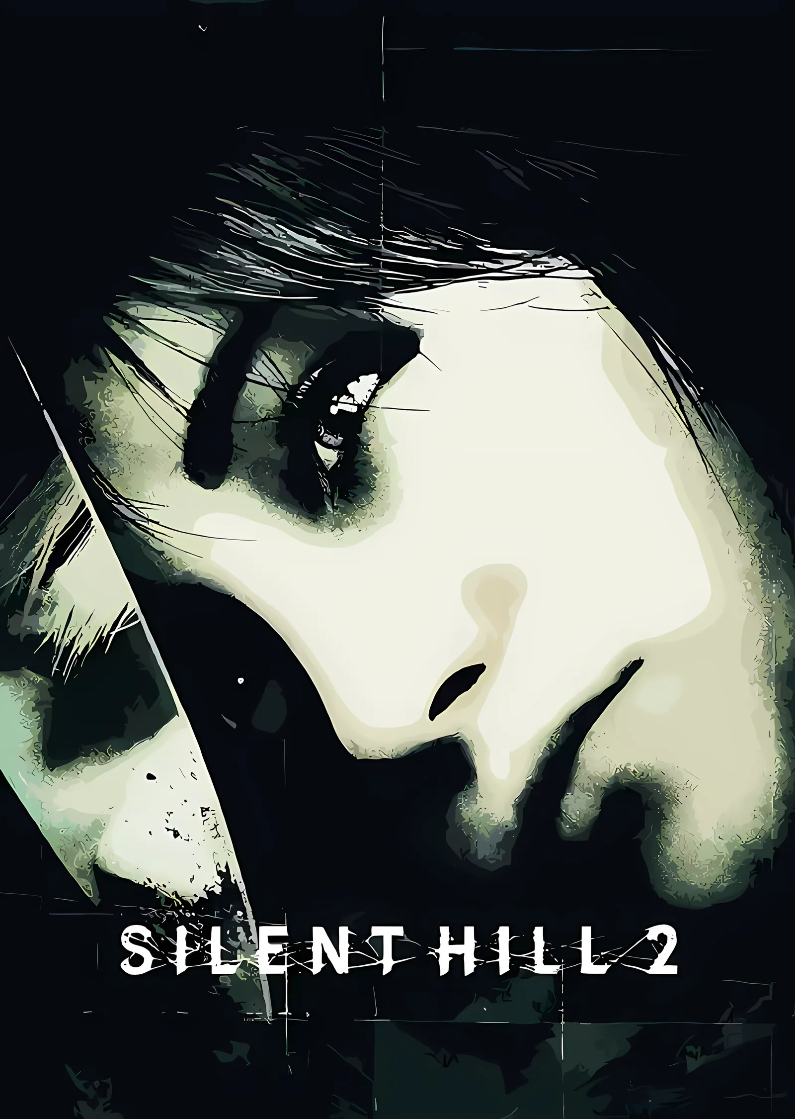 Silent Hill 2 - Sisli Portre metal tablo