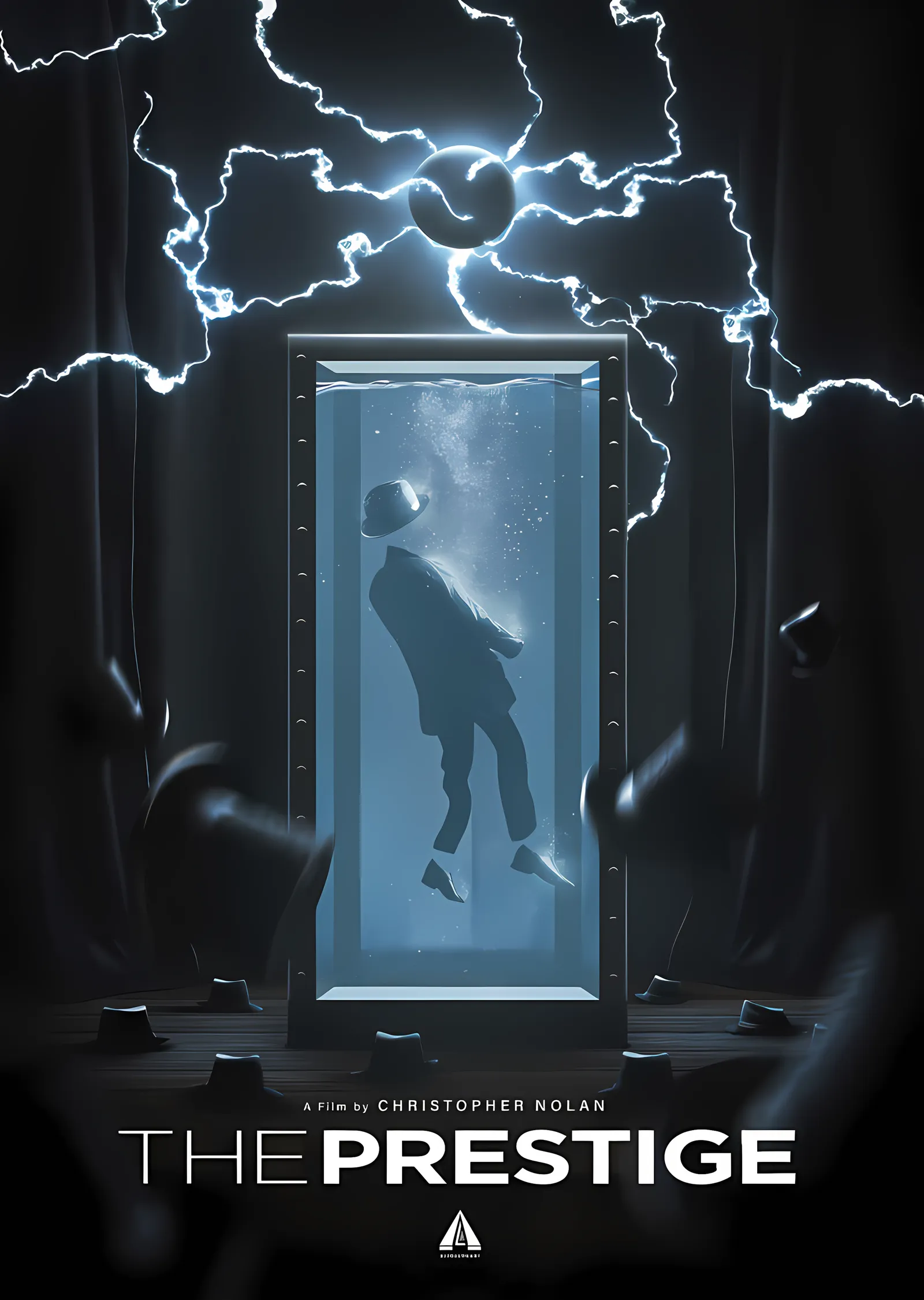 The Prestige - Şimşekli Kapı metal tablo