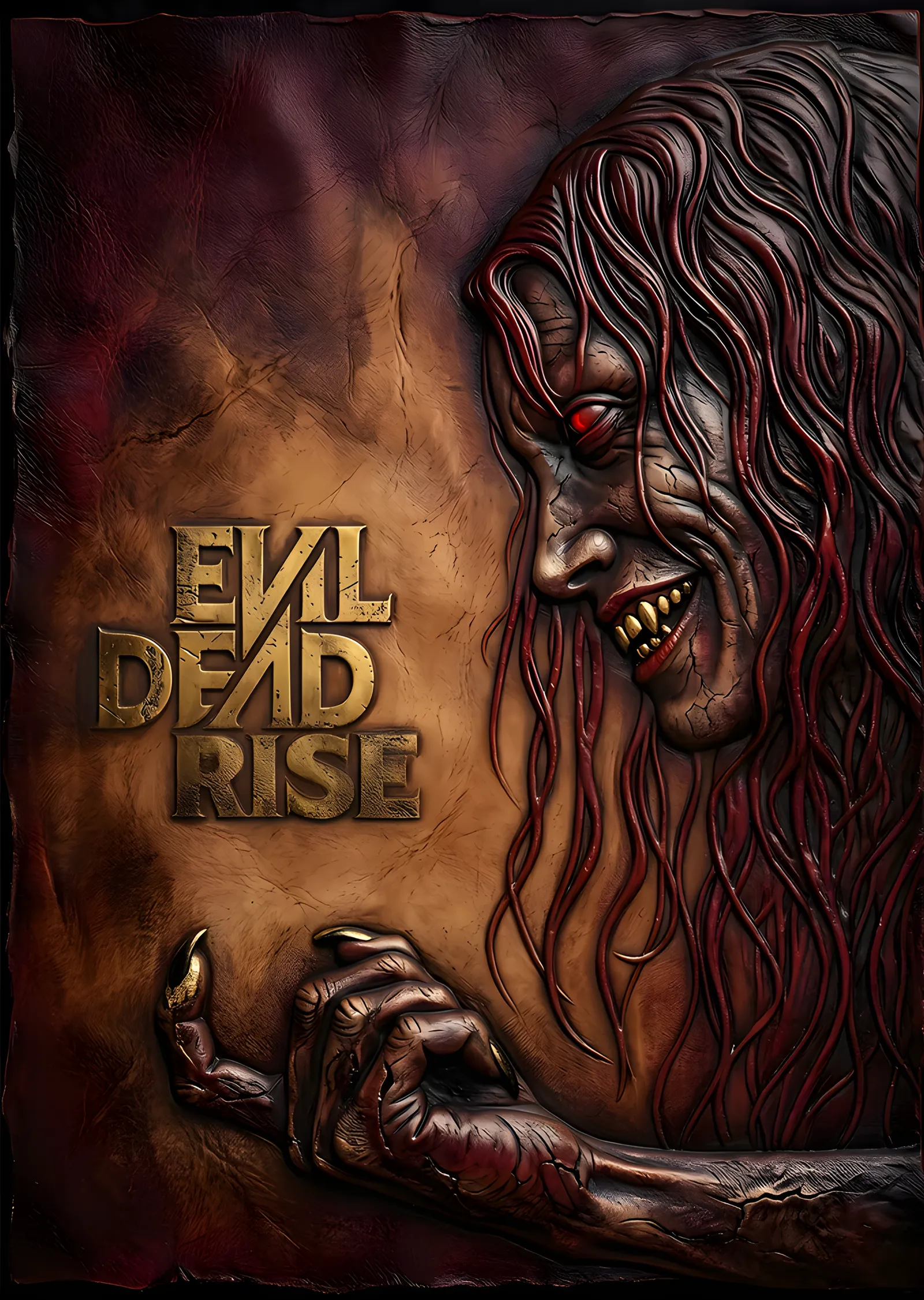 Evil Dead Rise - Sırıtan Kötü Ruh metal tablo