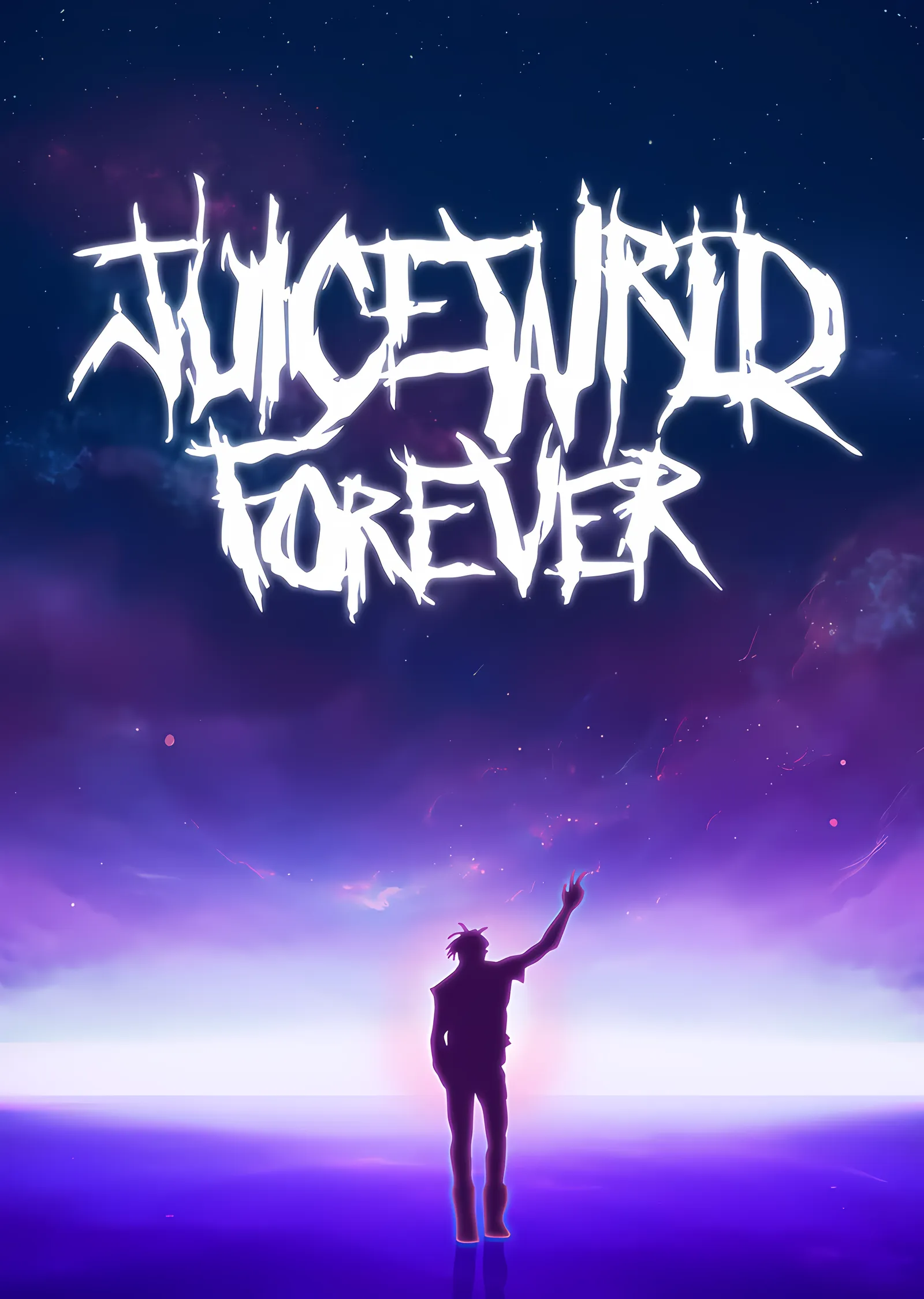 Juice WRLD - Mor Ufukta Forever metal tablo