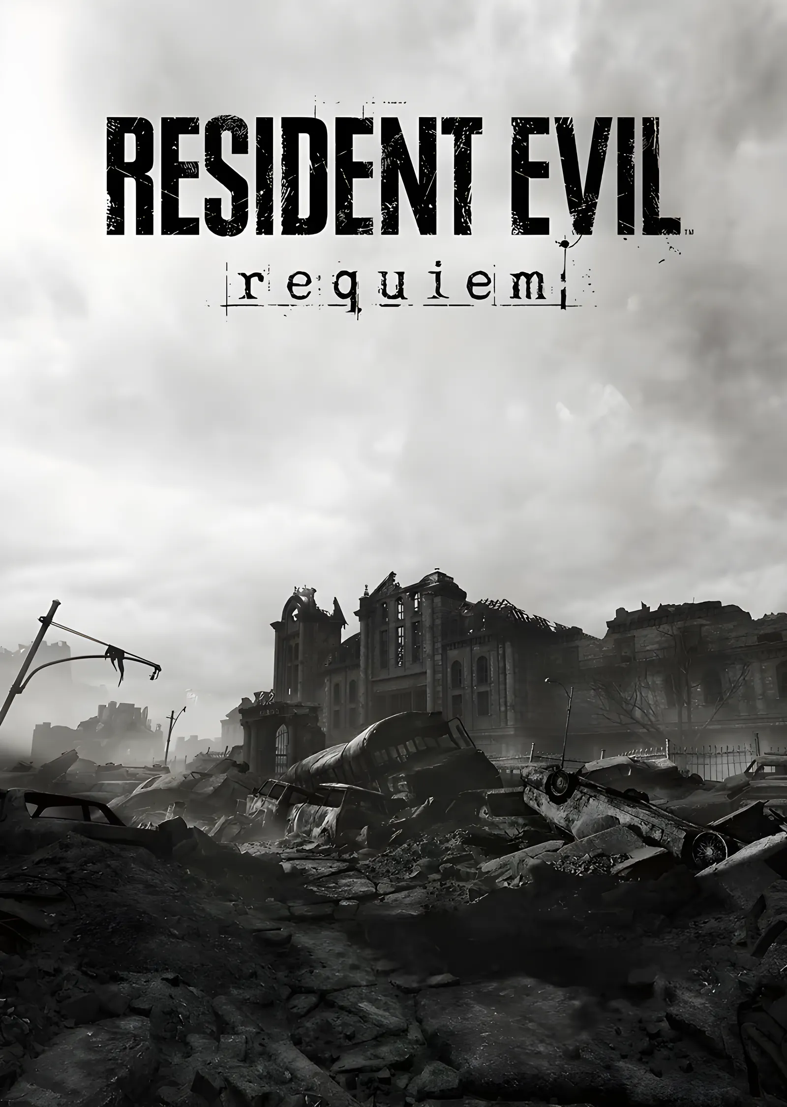 Resident Evil - Requiem metal tablo