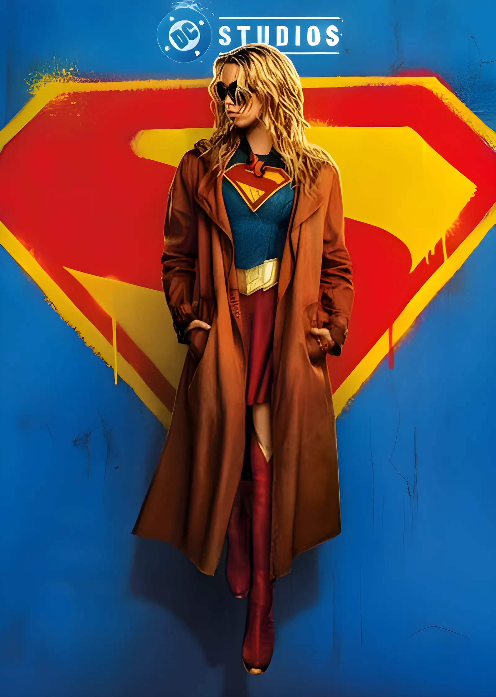 Supergirl: Whatever Teaser metal tablo