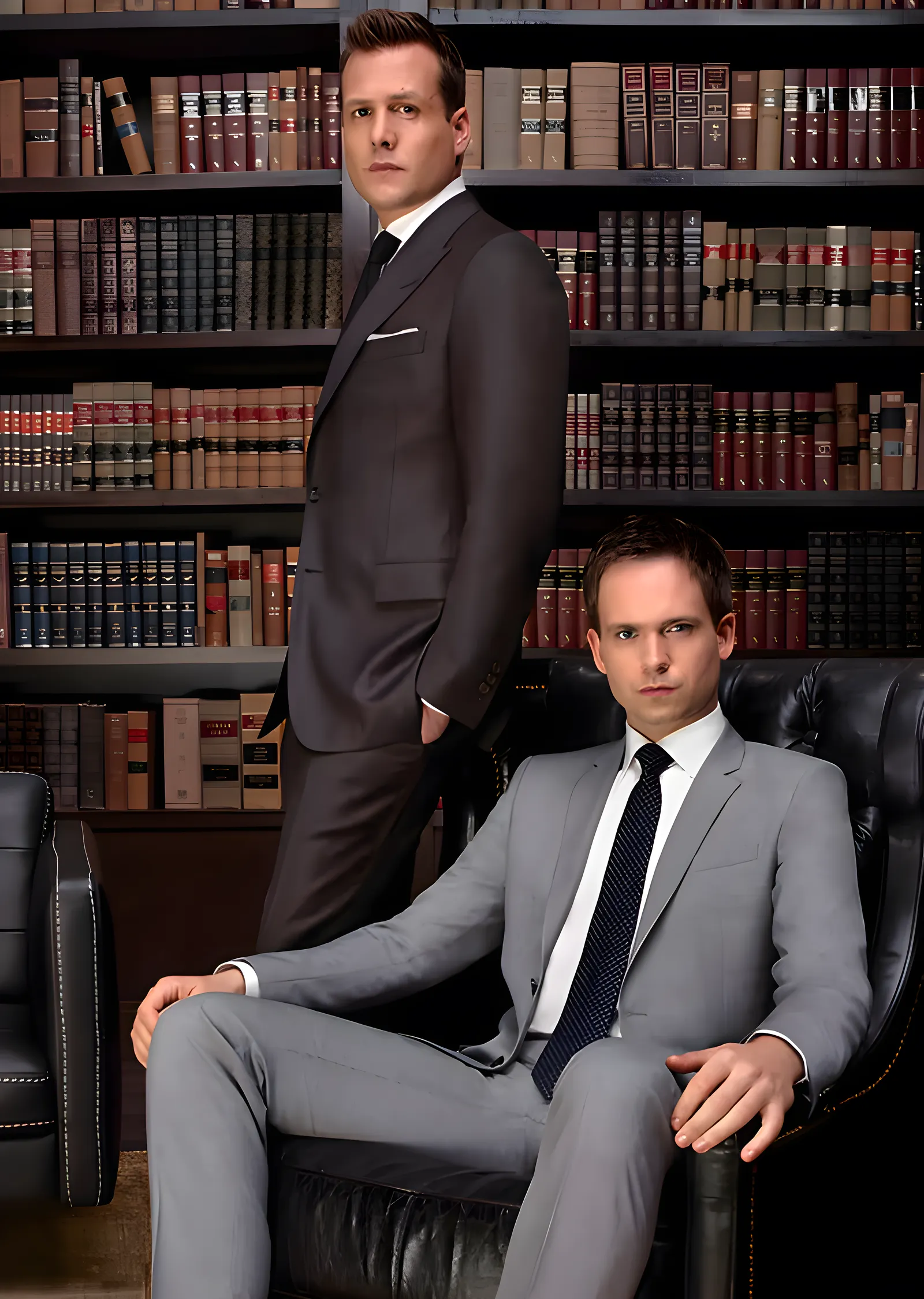 Suits - Harvey Specter ve Mike Ross metal tablo