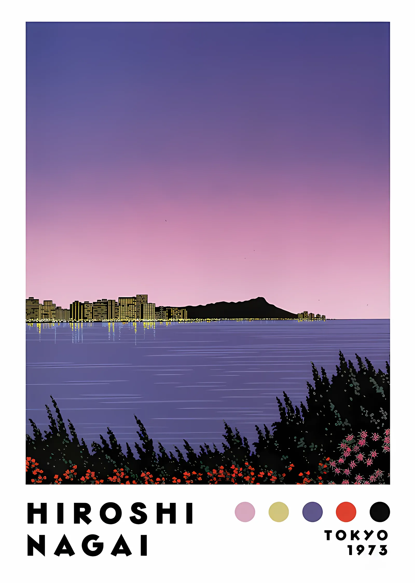 Hiroshi Nagai - Tokyo 1973 metal tablo