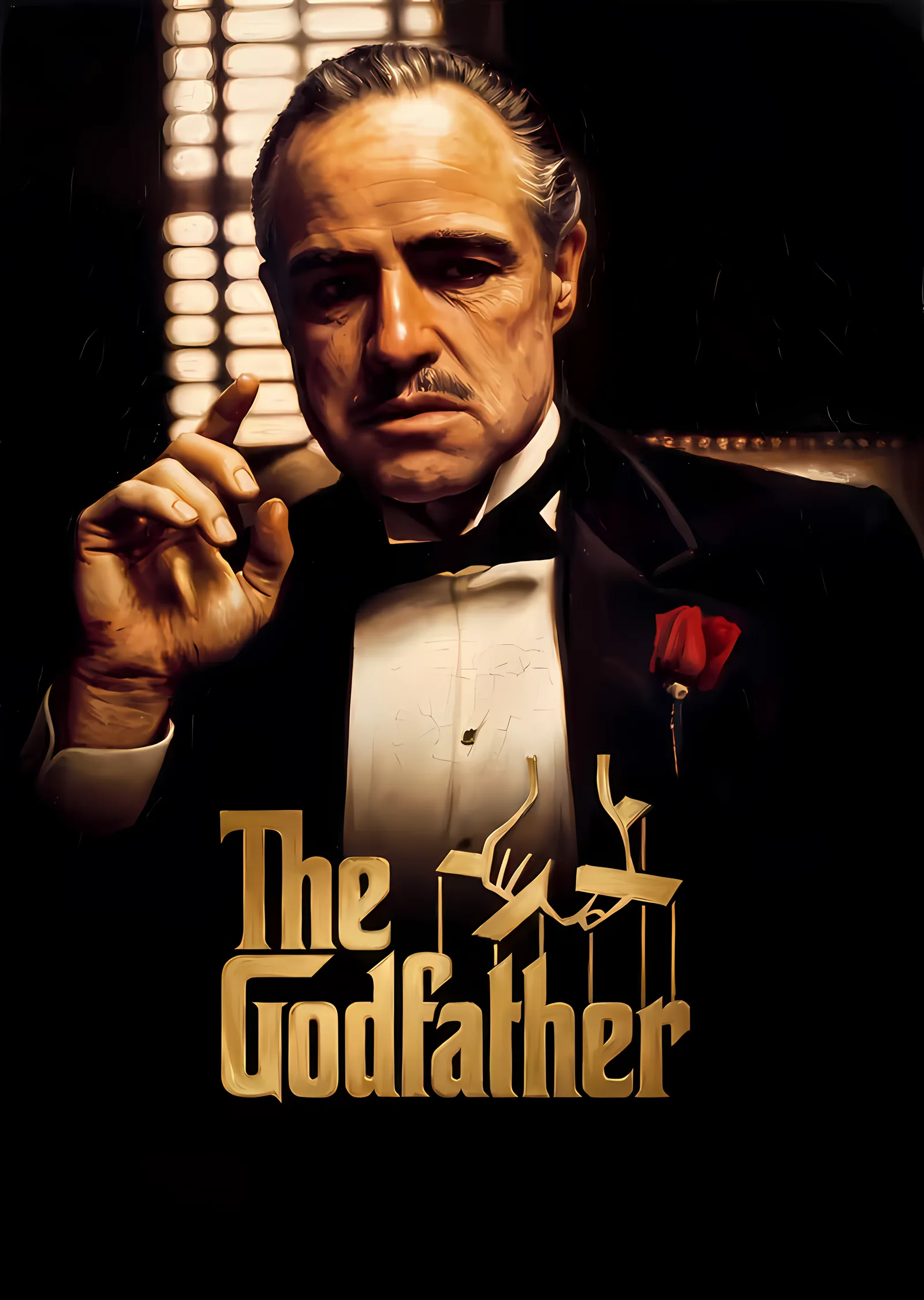 The Godfather metal tablo