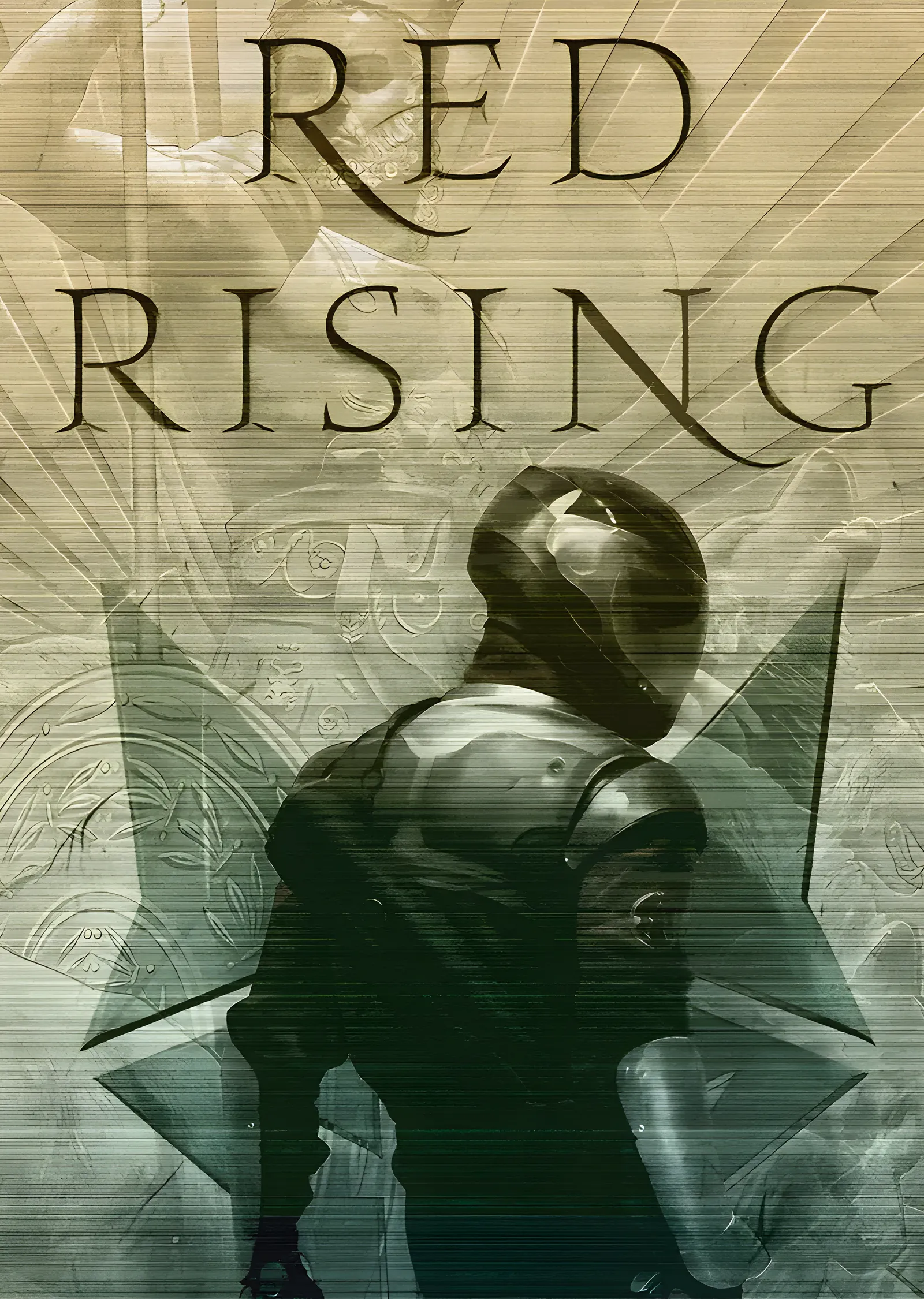 Red Rising - Yeşil Zırh metal tablo