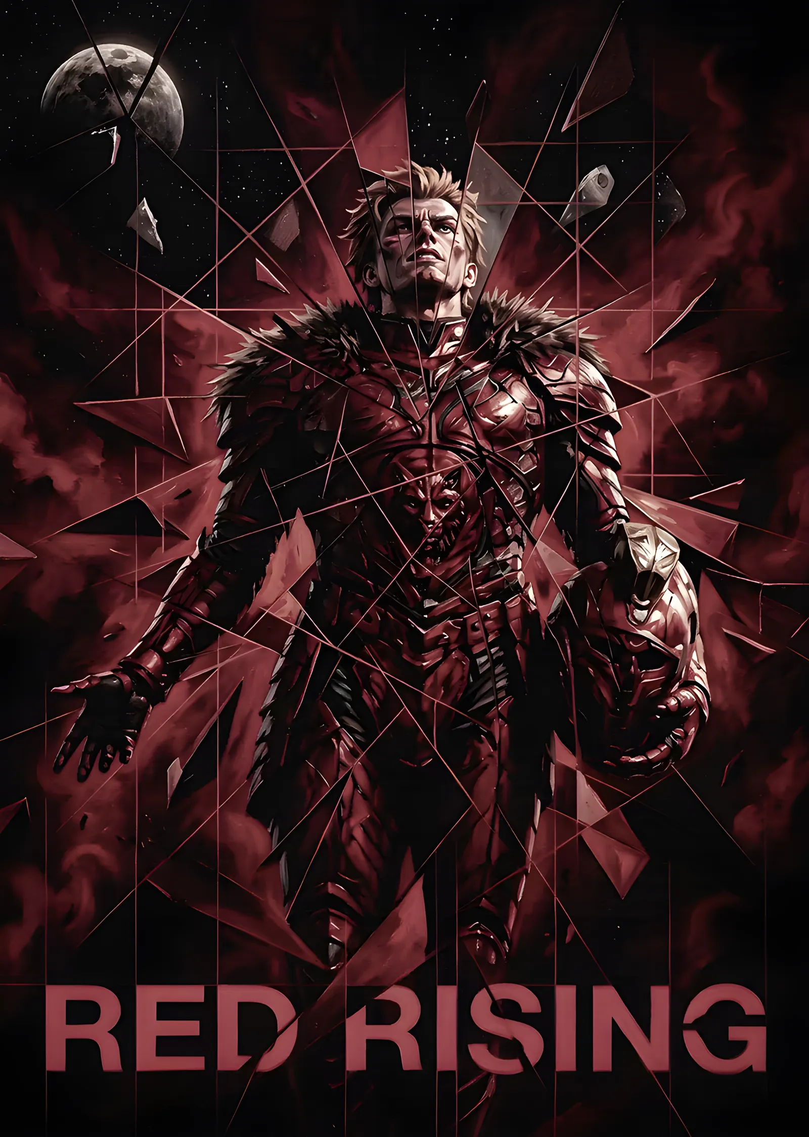 Red Rising - Kızıl Zırhlı Dev metal tablo