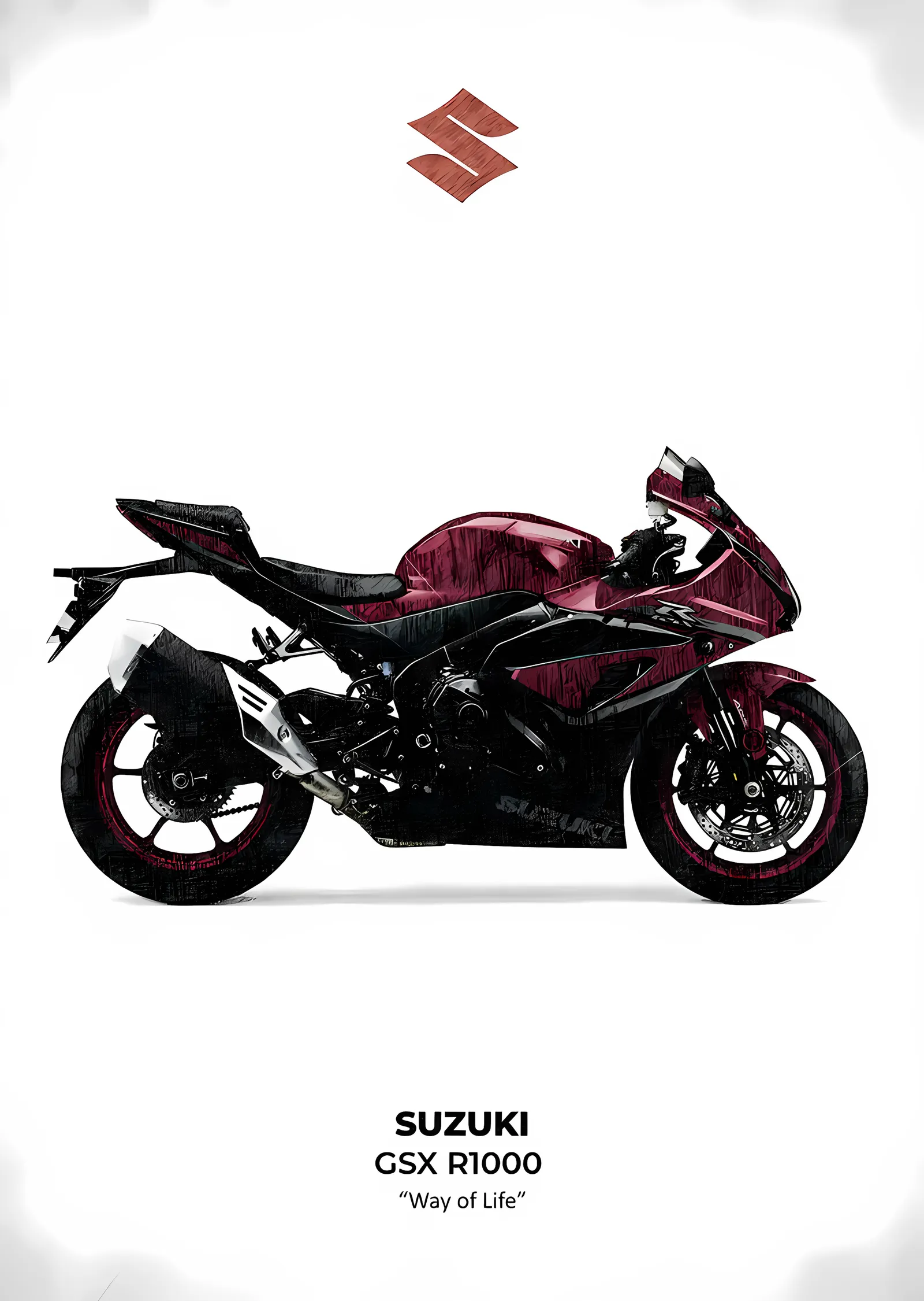 Suzuki GSX-R1000 - Bordo metal tablo