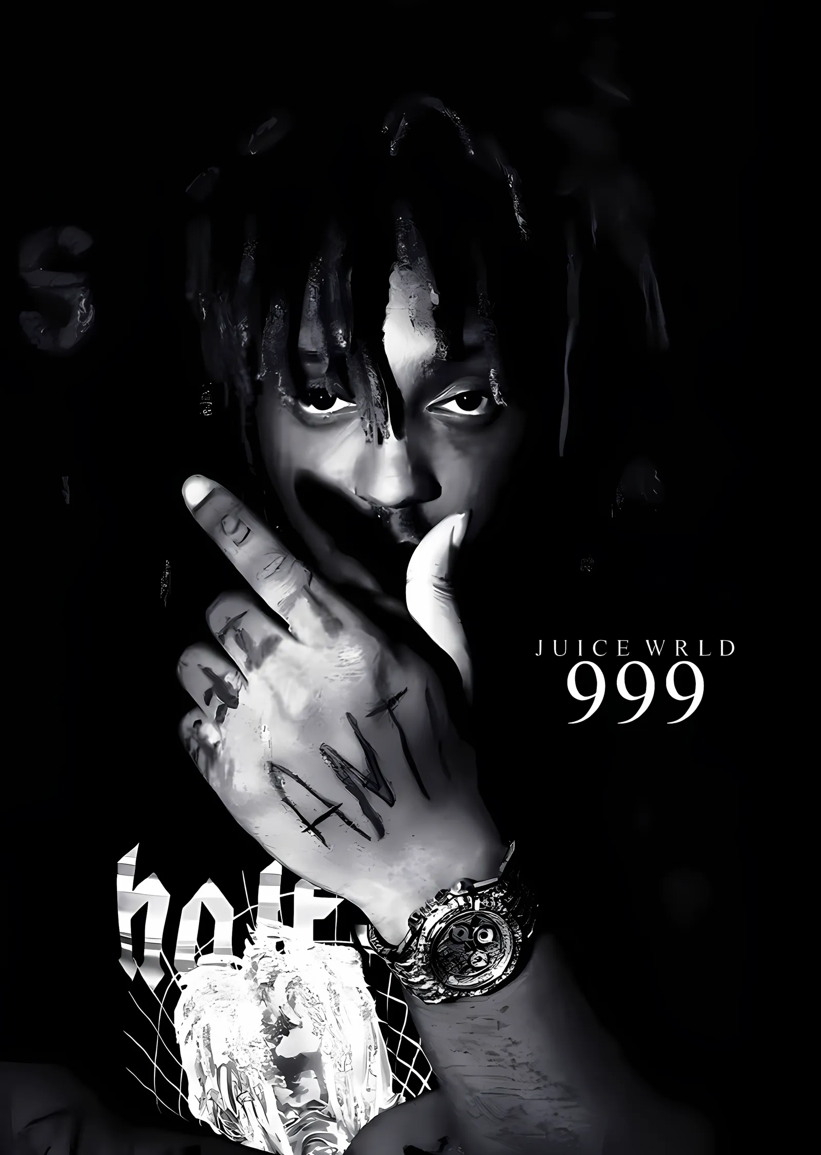 Juice WRLD - Koyu Zeminde 999 metal tablo