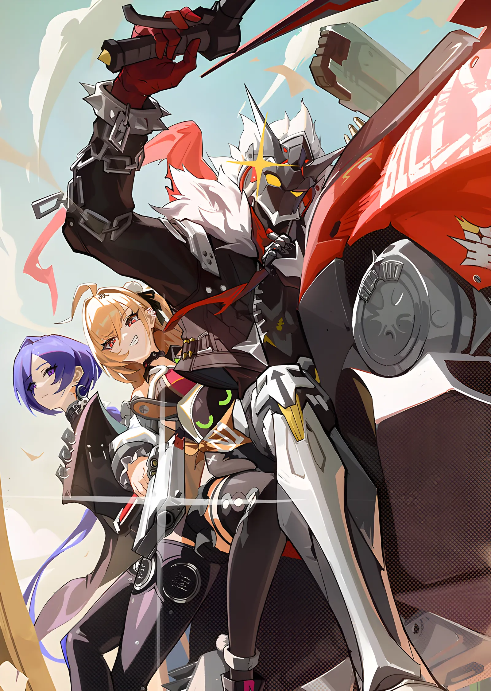 Mecha ve Anime Kadrosu metal tablo
