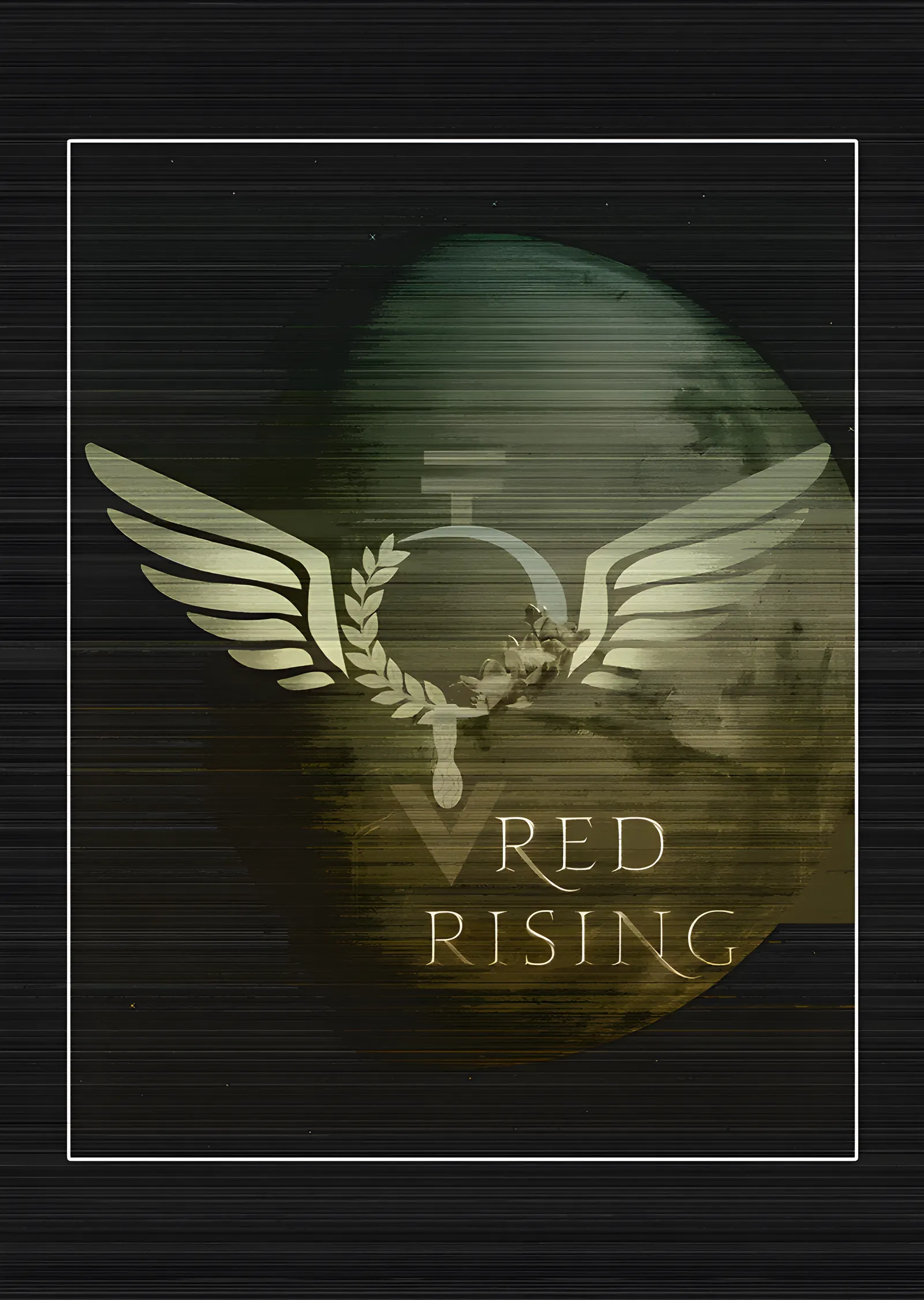 Red Rising - Kanatlı Amblem metal tablo