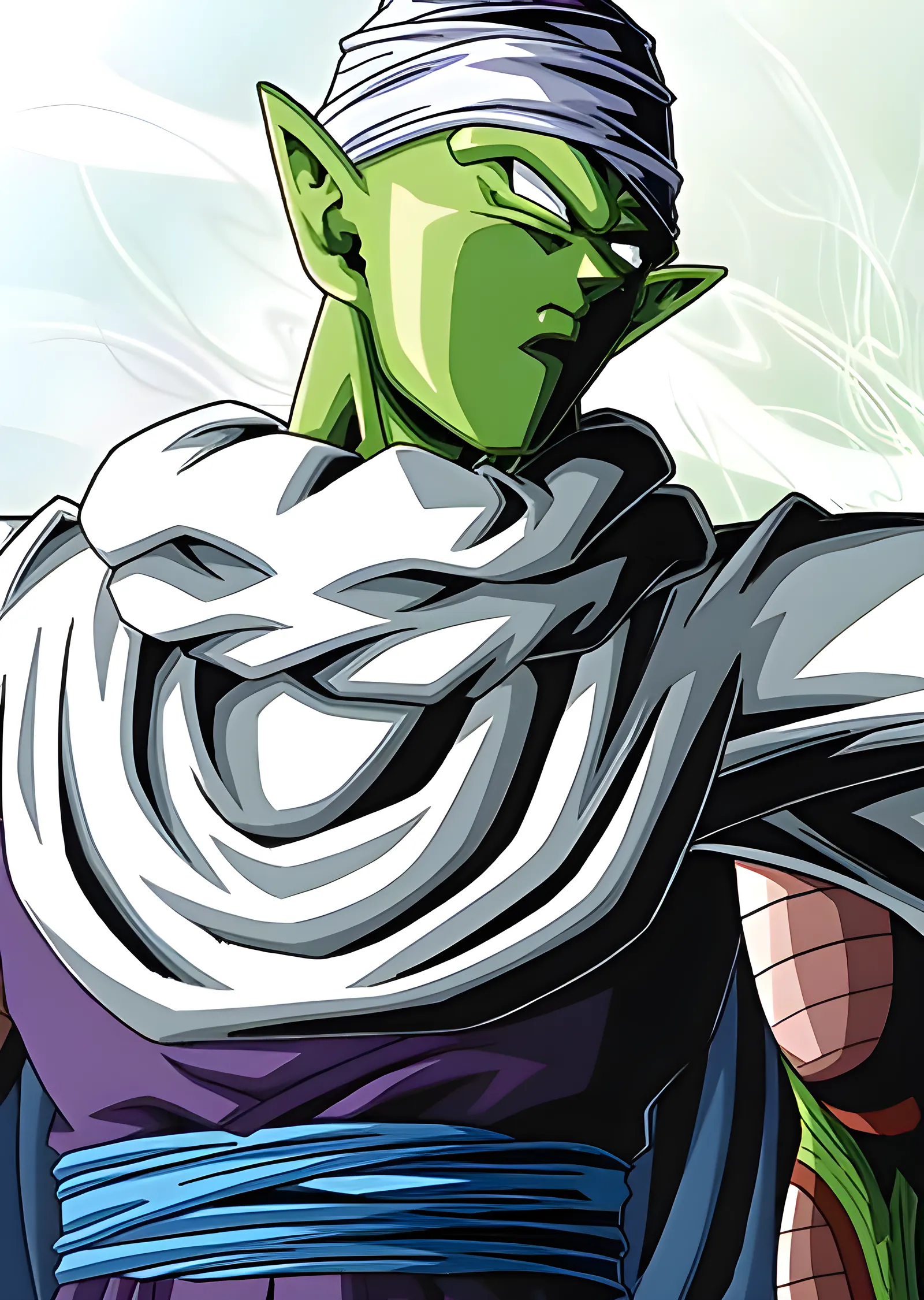 Dragon Ball Z: Piccolo Portre metal tablo