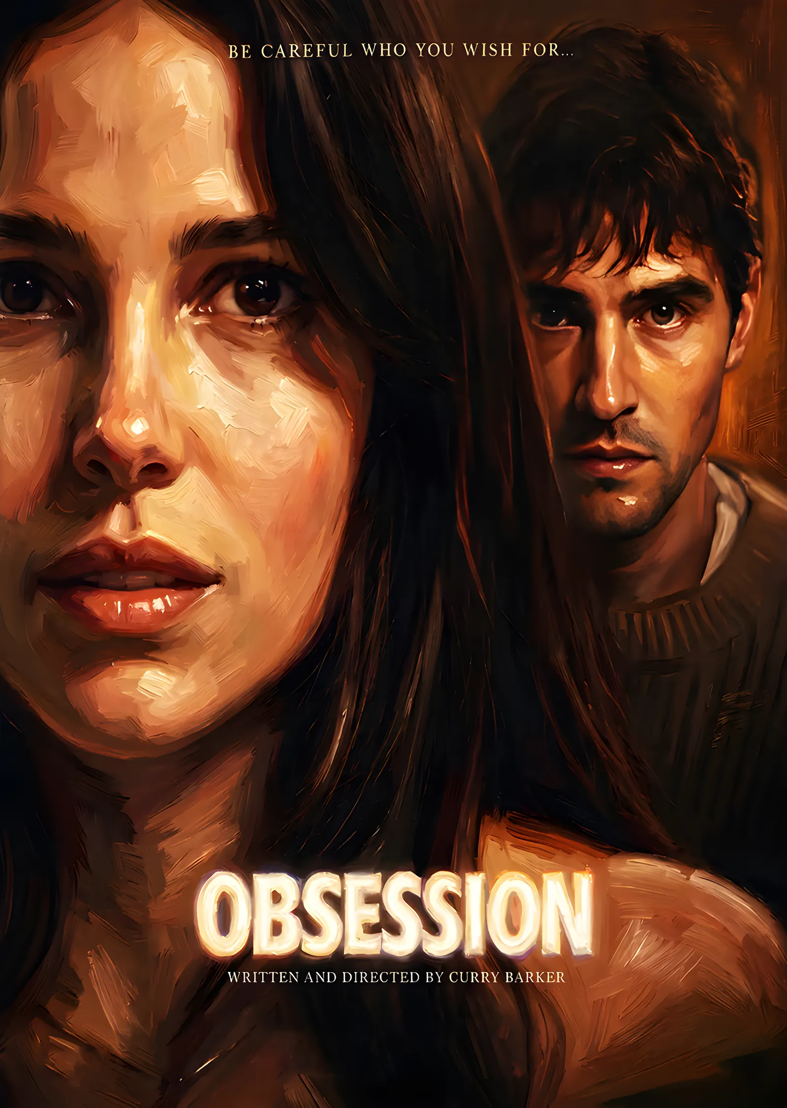 Obsession - Be Careful Who You Wish For Afişi metal tablo
