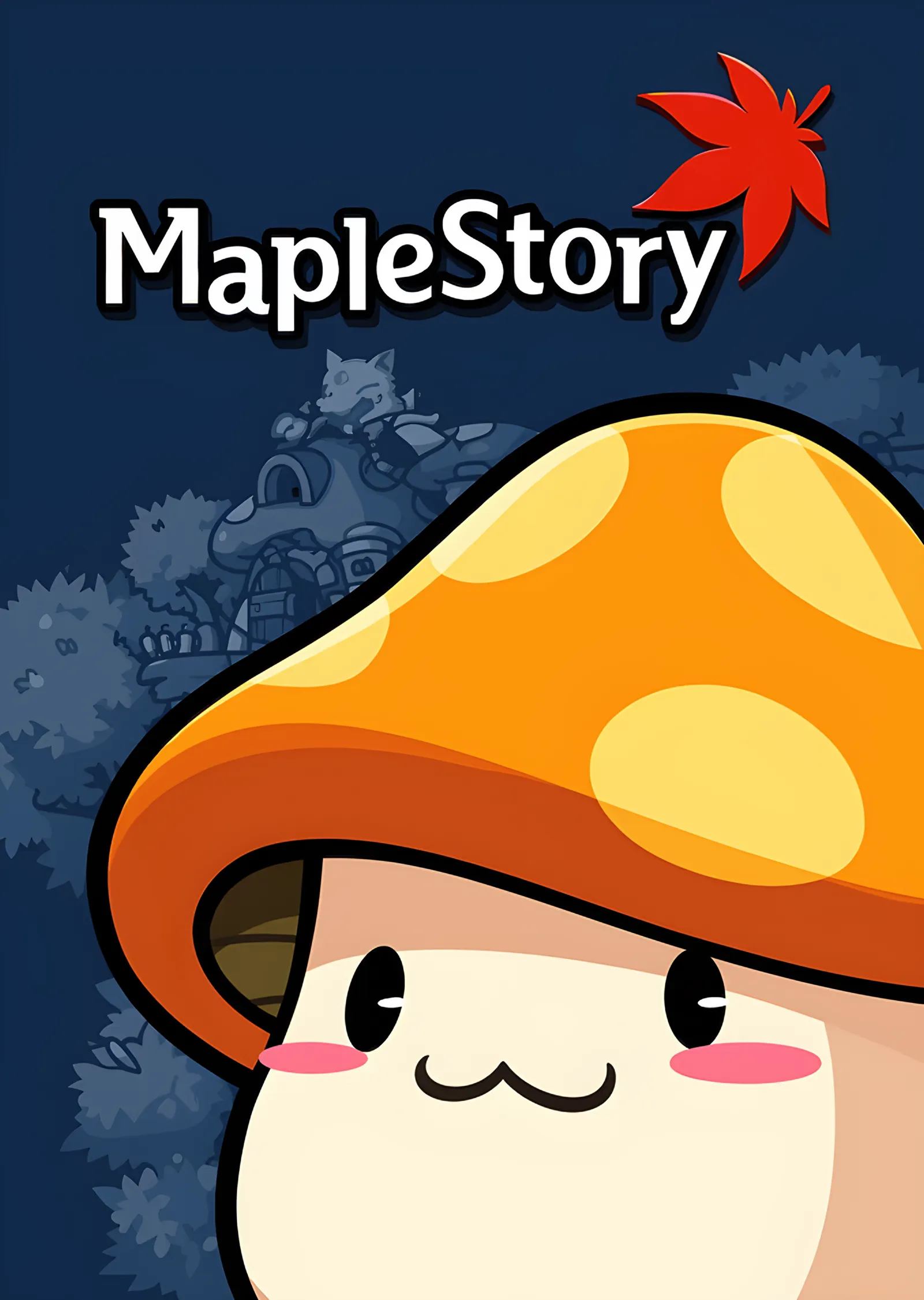 MapleStory: Turuncu Mantar Karakteri metal tablo