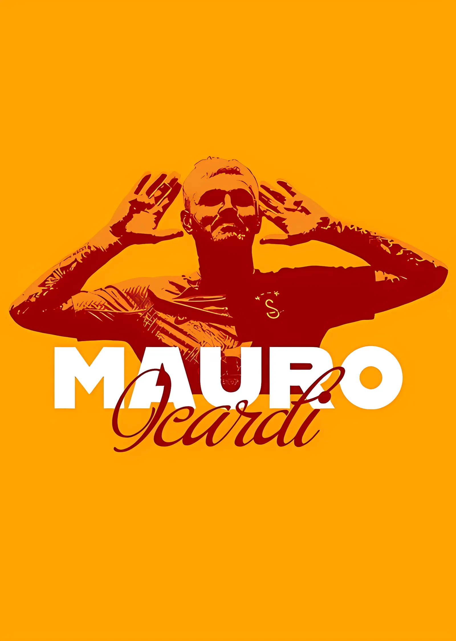 Mauro Icardi Gol Sevinci metal tablo