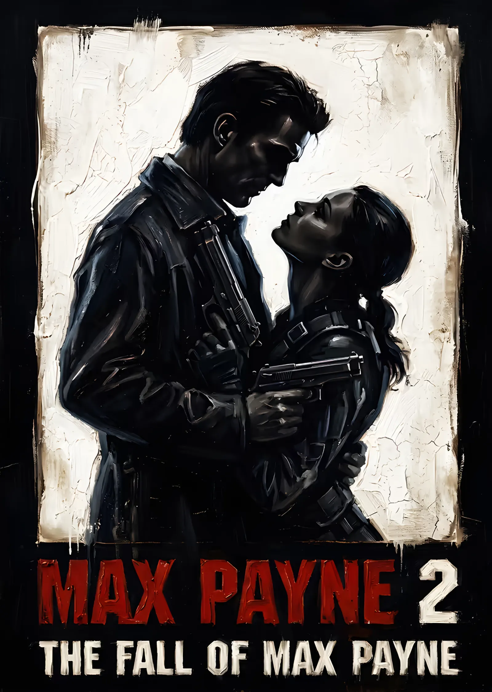 Max Payne 2: Silüetlerin Yakınlaşması metal tablo