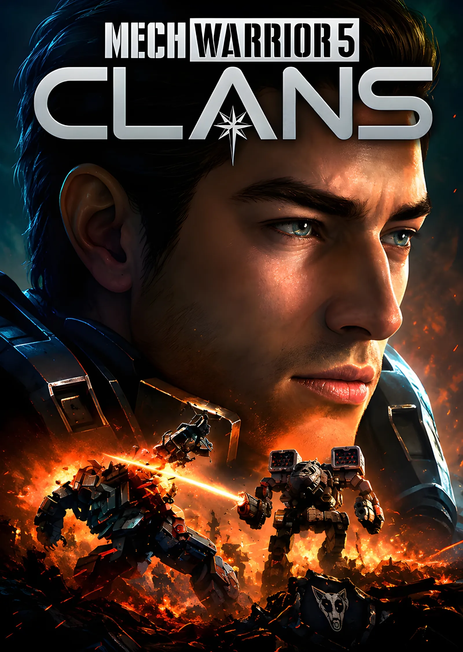 MechWarrior 5 Clans: Pilot ve Savaş Robotları metal tablo