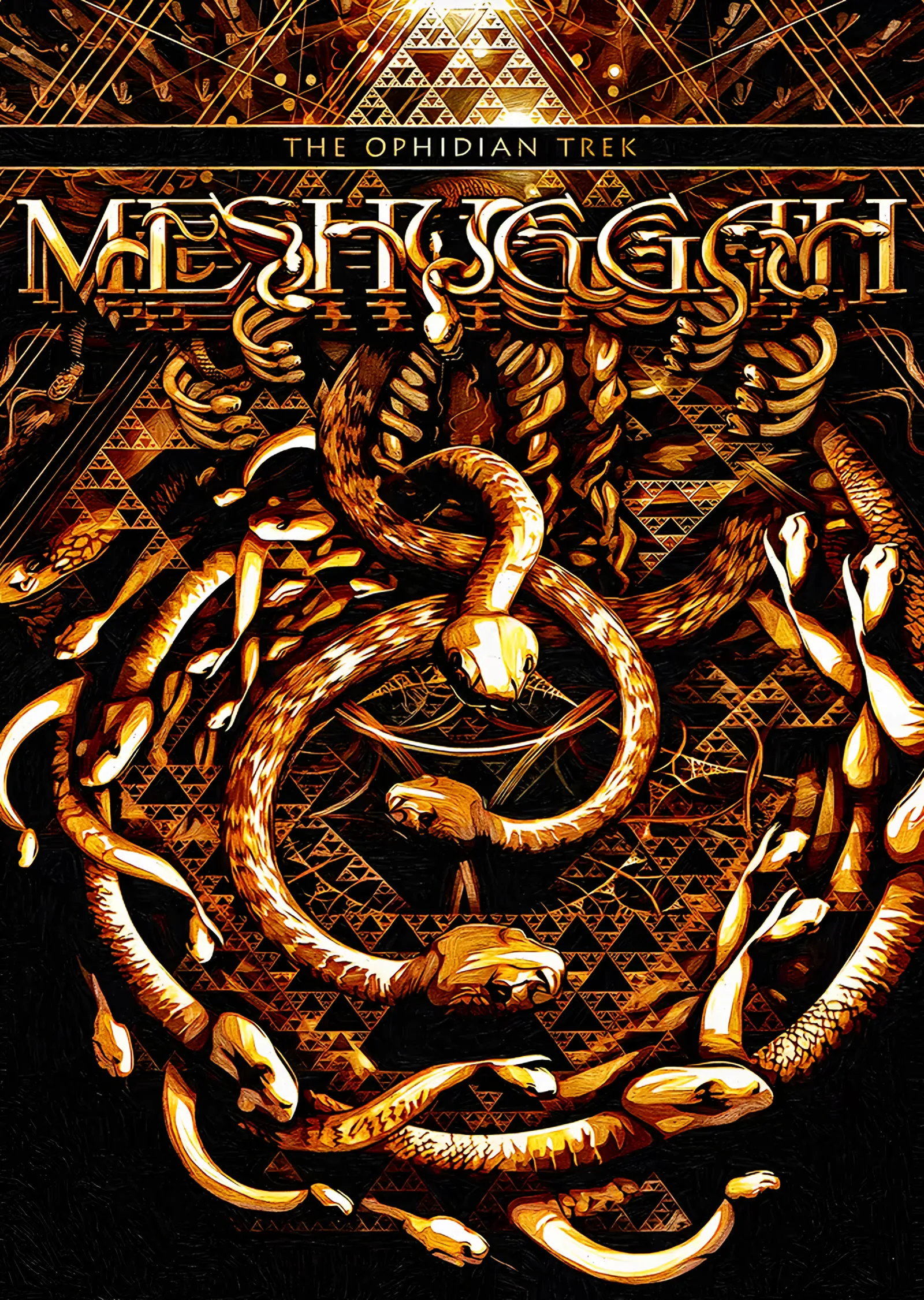 Meshuggah - The Ophidian Trek metal tablo