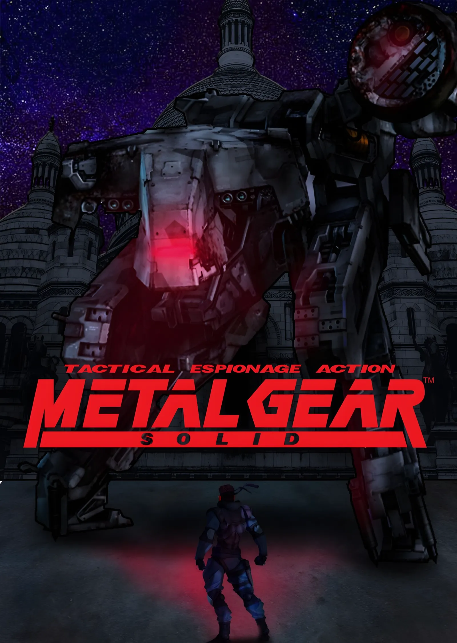 Metal Gear Solid - Metal Gear metal tablo