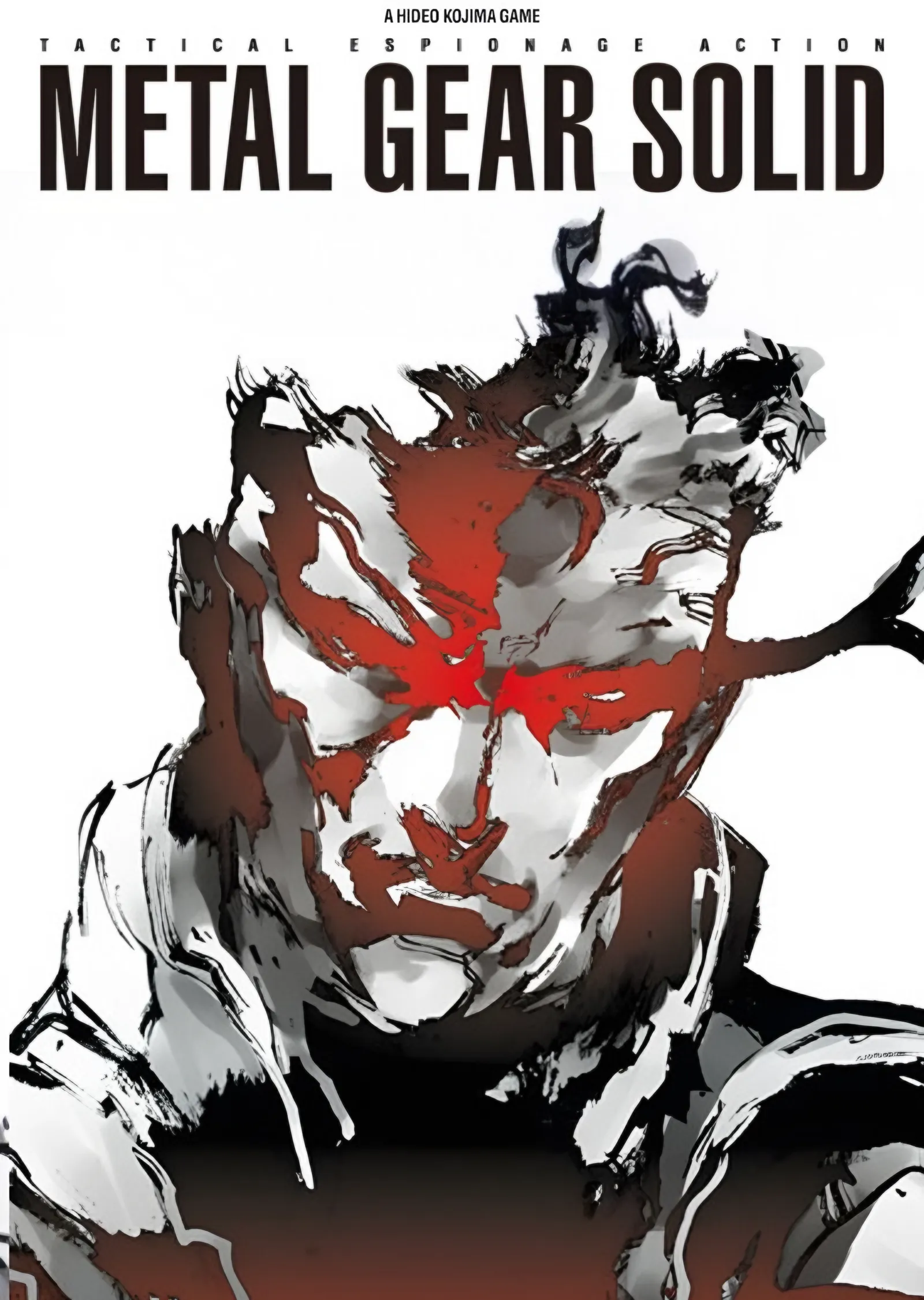 Metal Gear Solid - Mürekkep Portre metal tablo