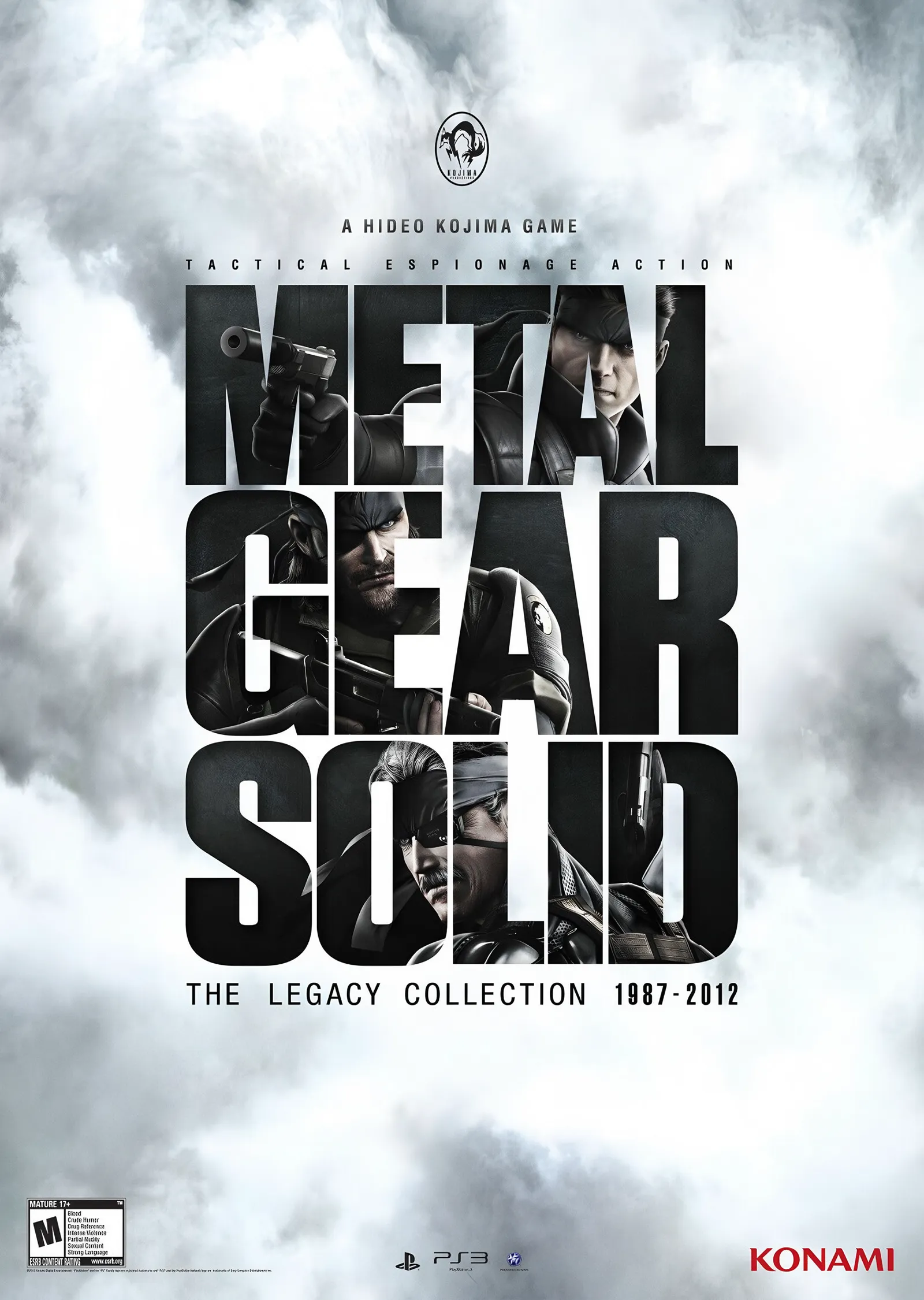 Metal Gear Solid - The Legacy Collection metal tablo