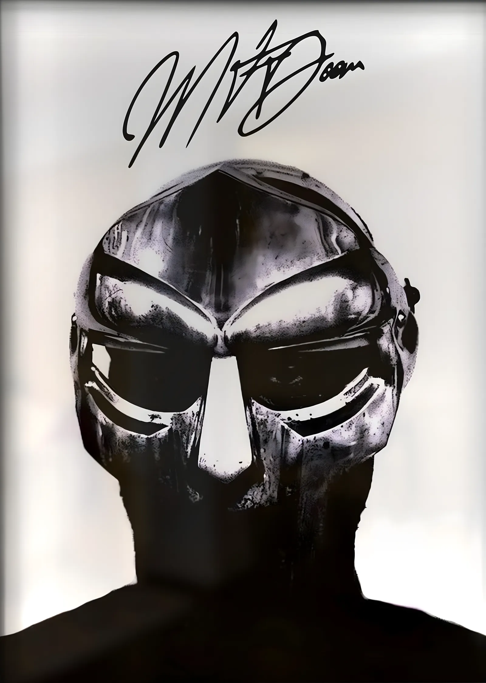 MF DOOM: İmza metal tablo