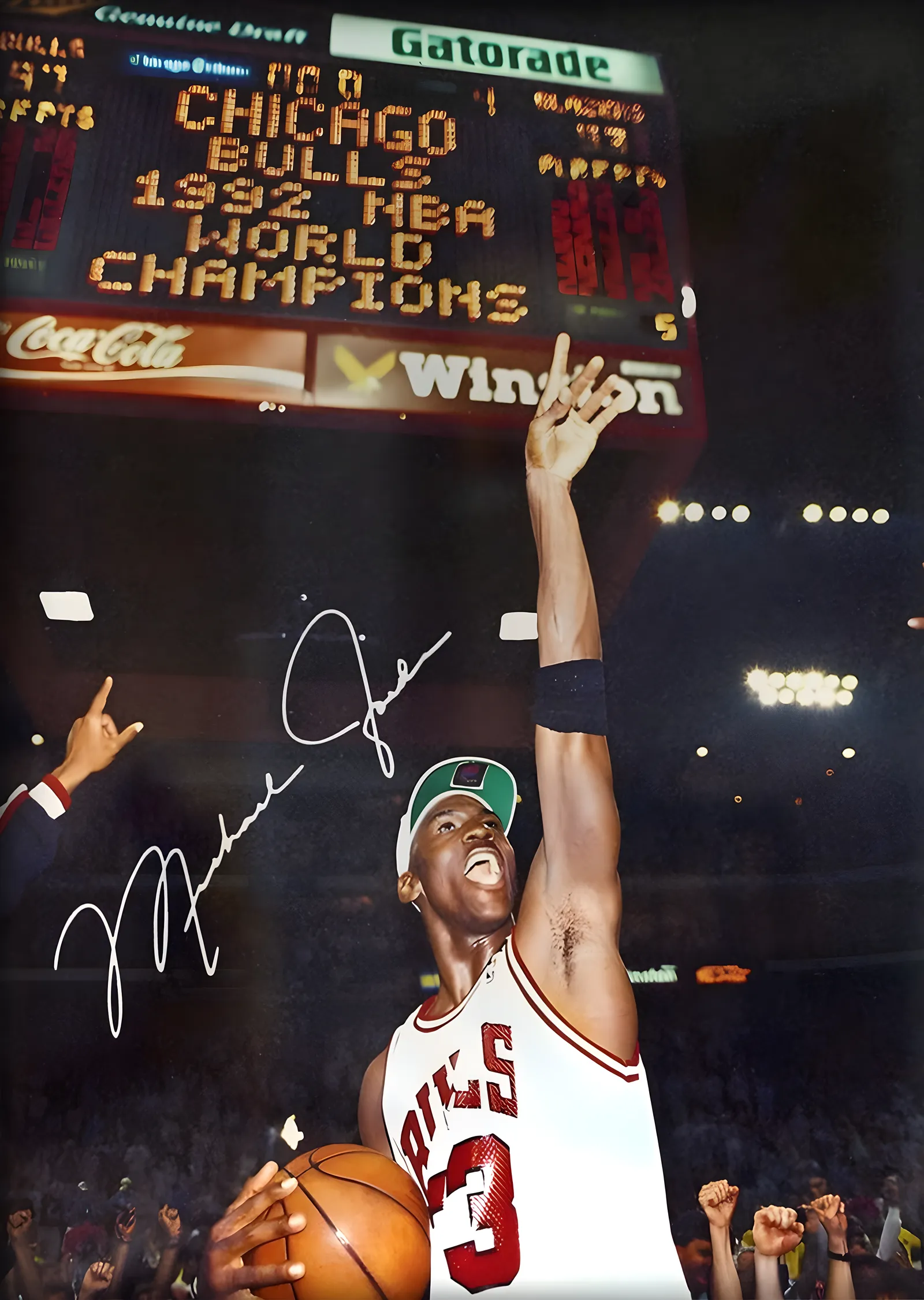 Michael Jordan: Şampiyonluk metal tablo