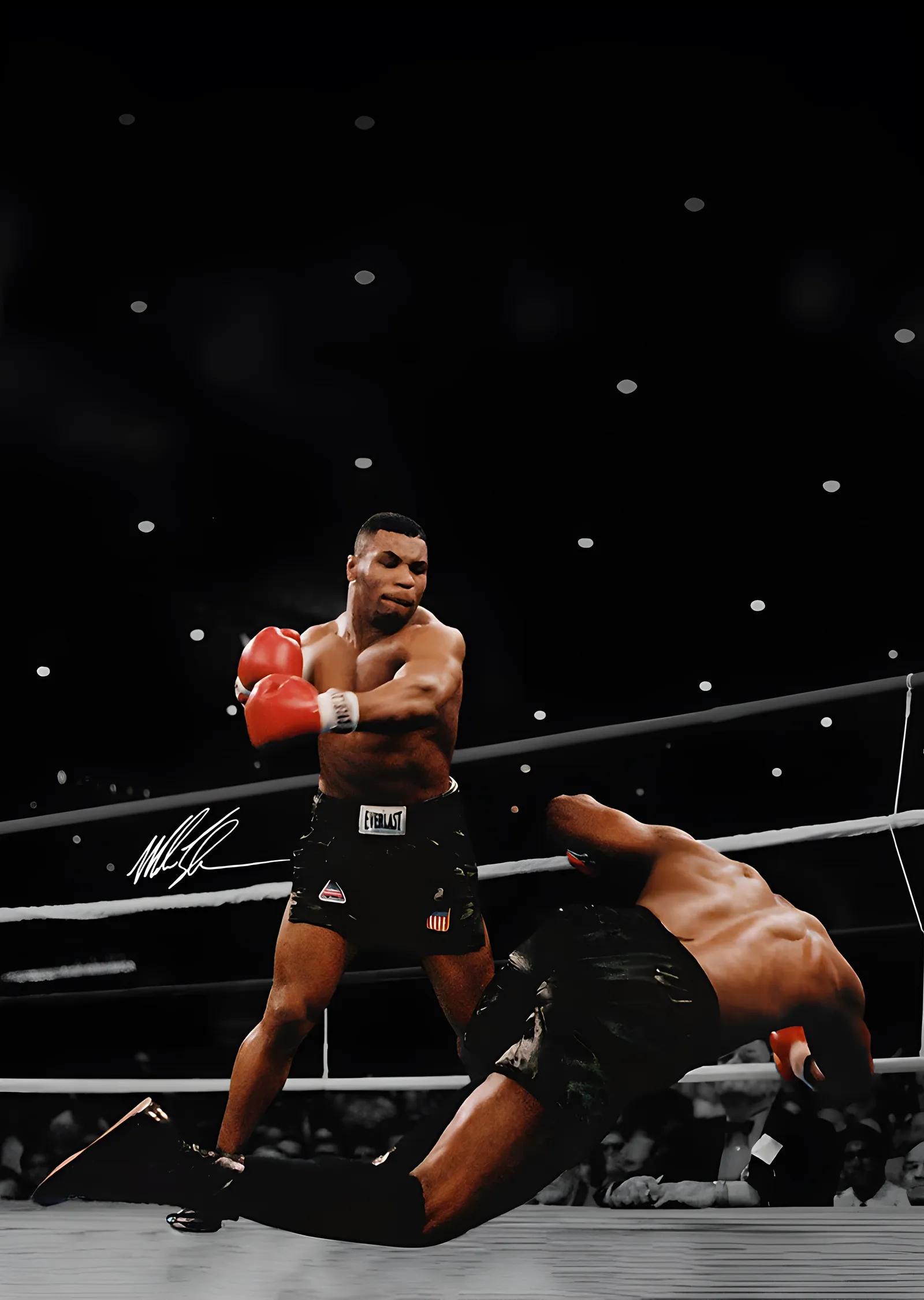 Mike Tyson - Nakavt metal tablo