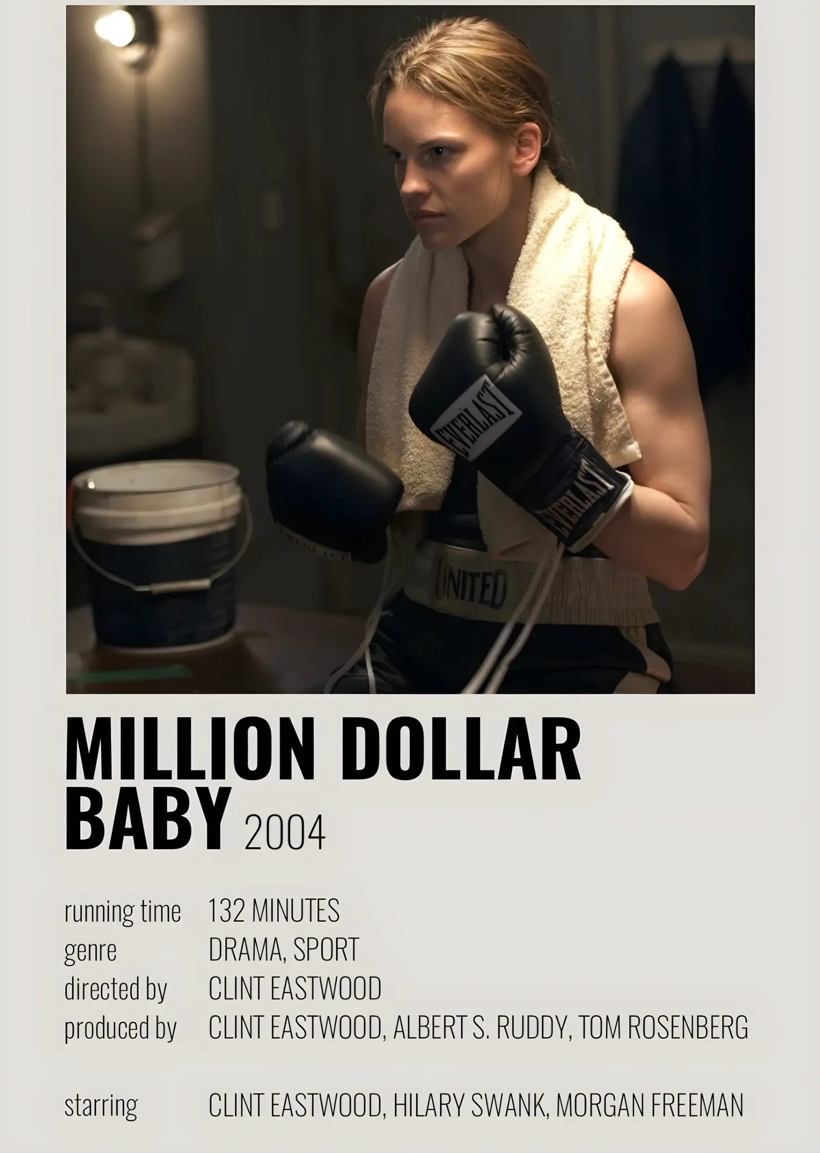 Million Dollar Baby Ring Arası metal tablo