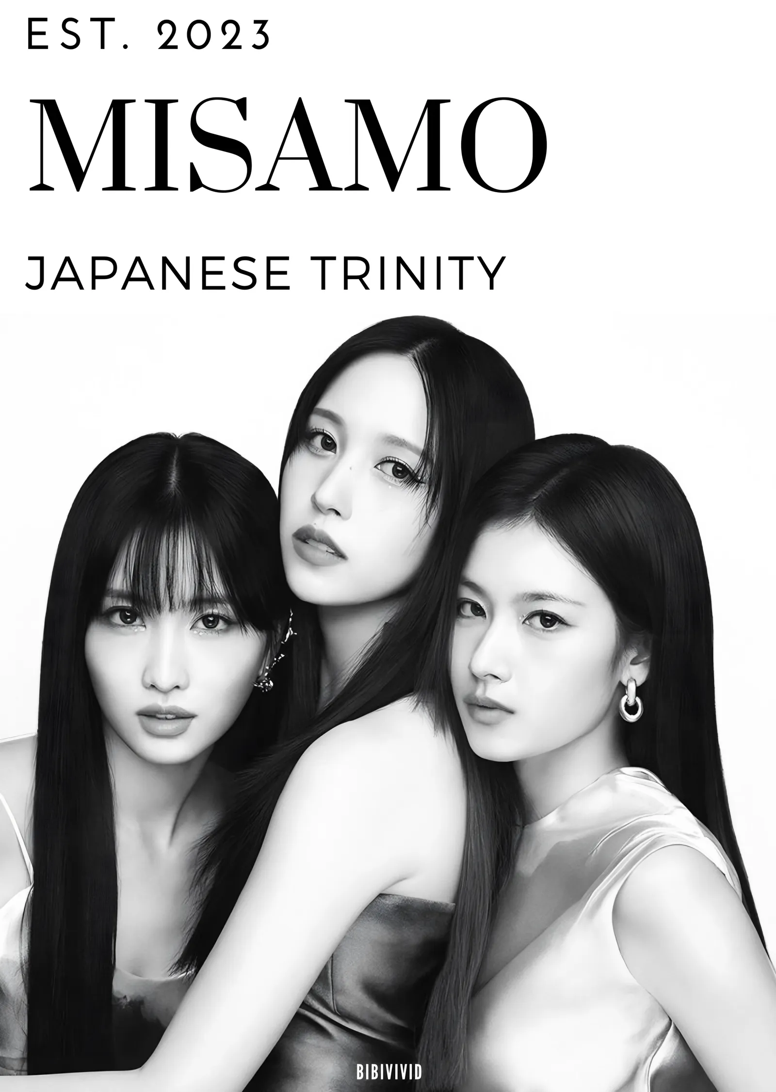 MISAMO - Japanese Trinity metal tablo