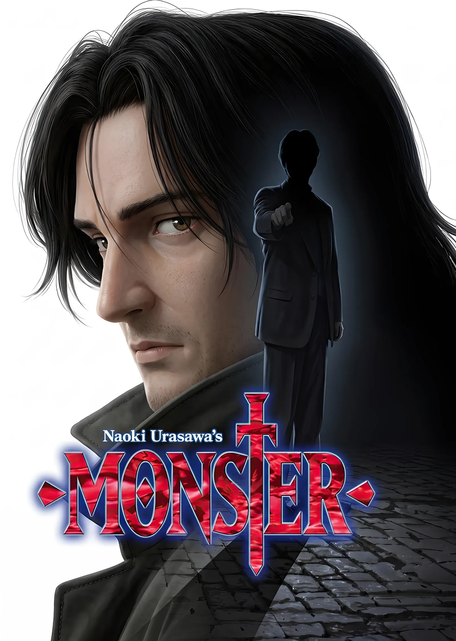 Monster: Taş Sokakta Doktor ve Gölge metal tablo