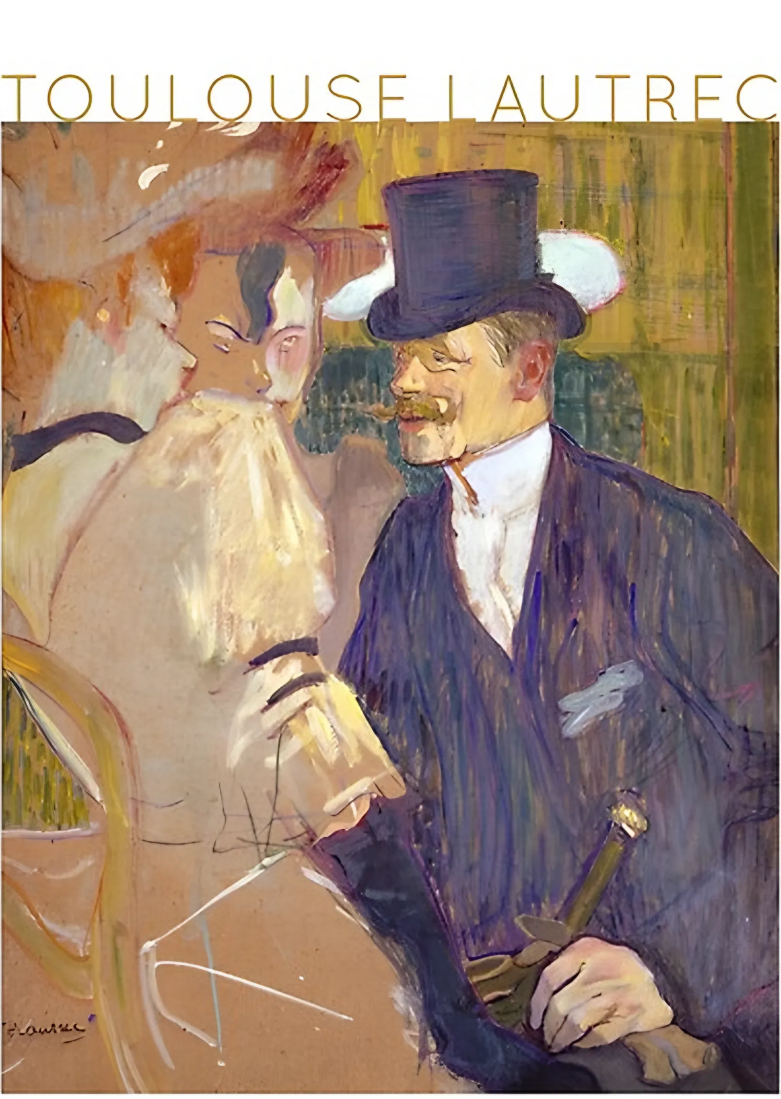 Moulin Rouge'da İngiliz - Henri de Toulouse-Lautrec metal tablo