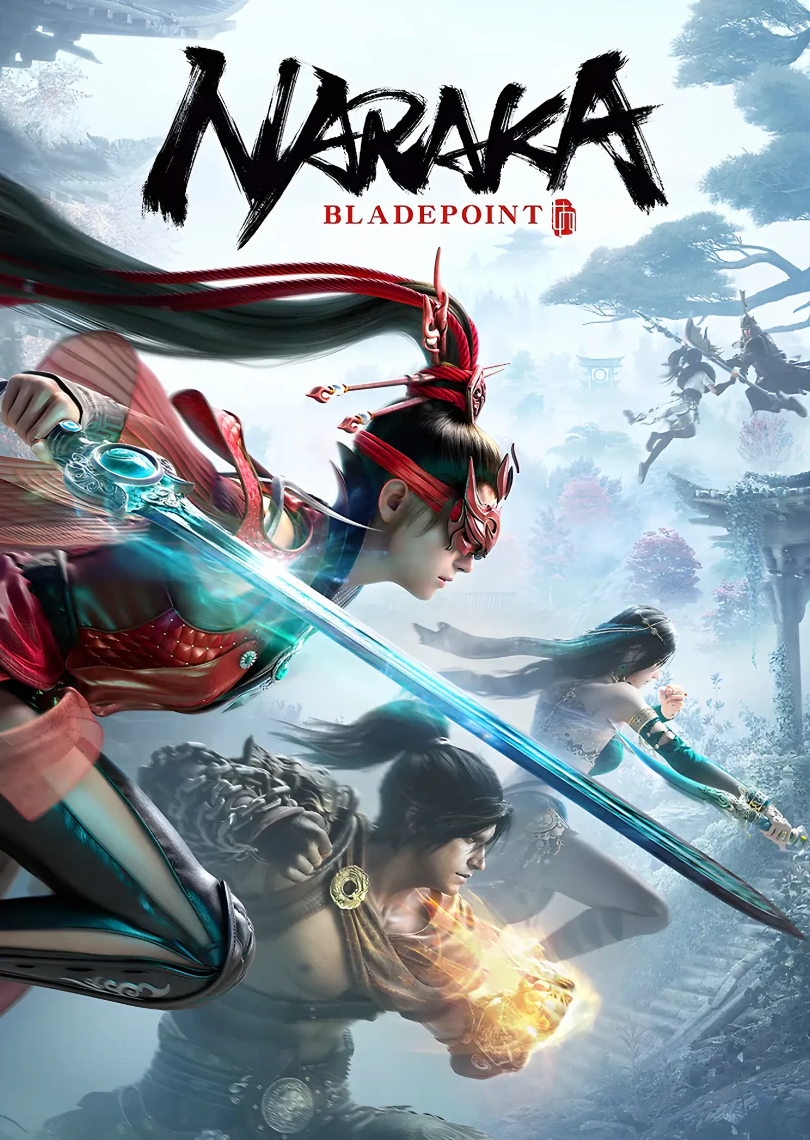 Naraka Bladepoint: Maskeli Savaşçı Kadrosu metal tablo
