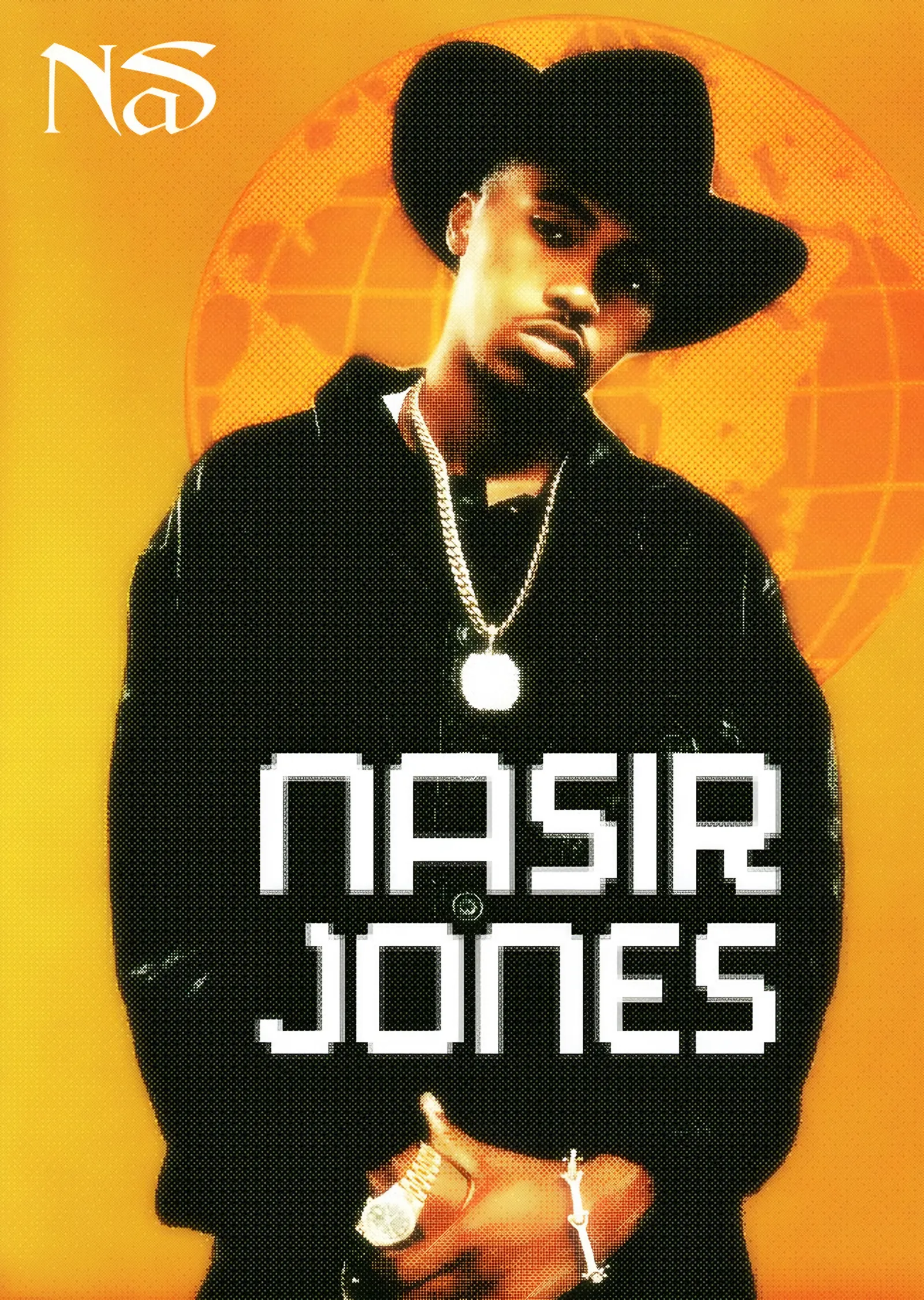 Nas - Nasir Jones metal tablo