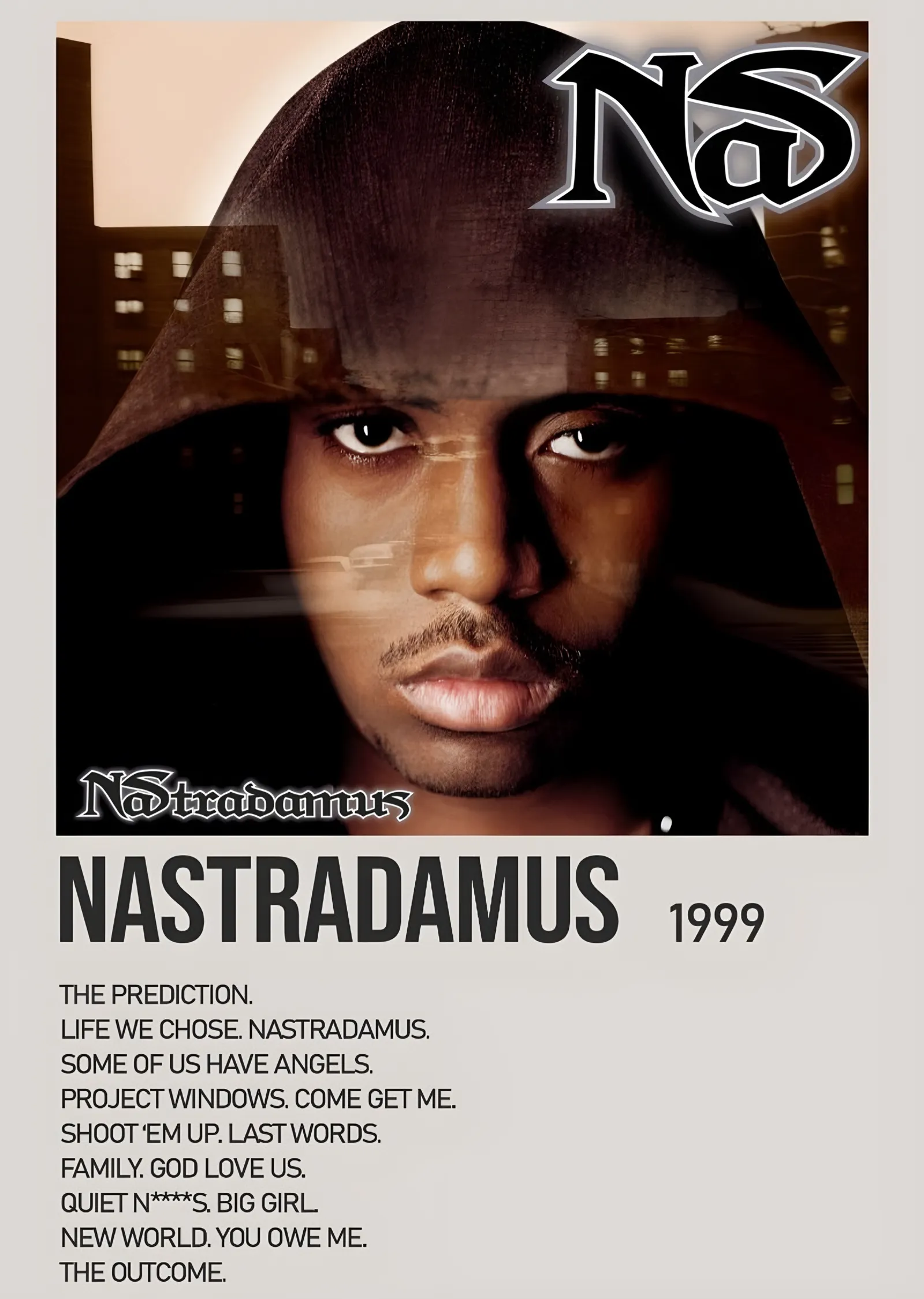 Nas - Nastradamus metal tablo
