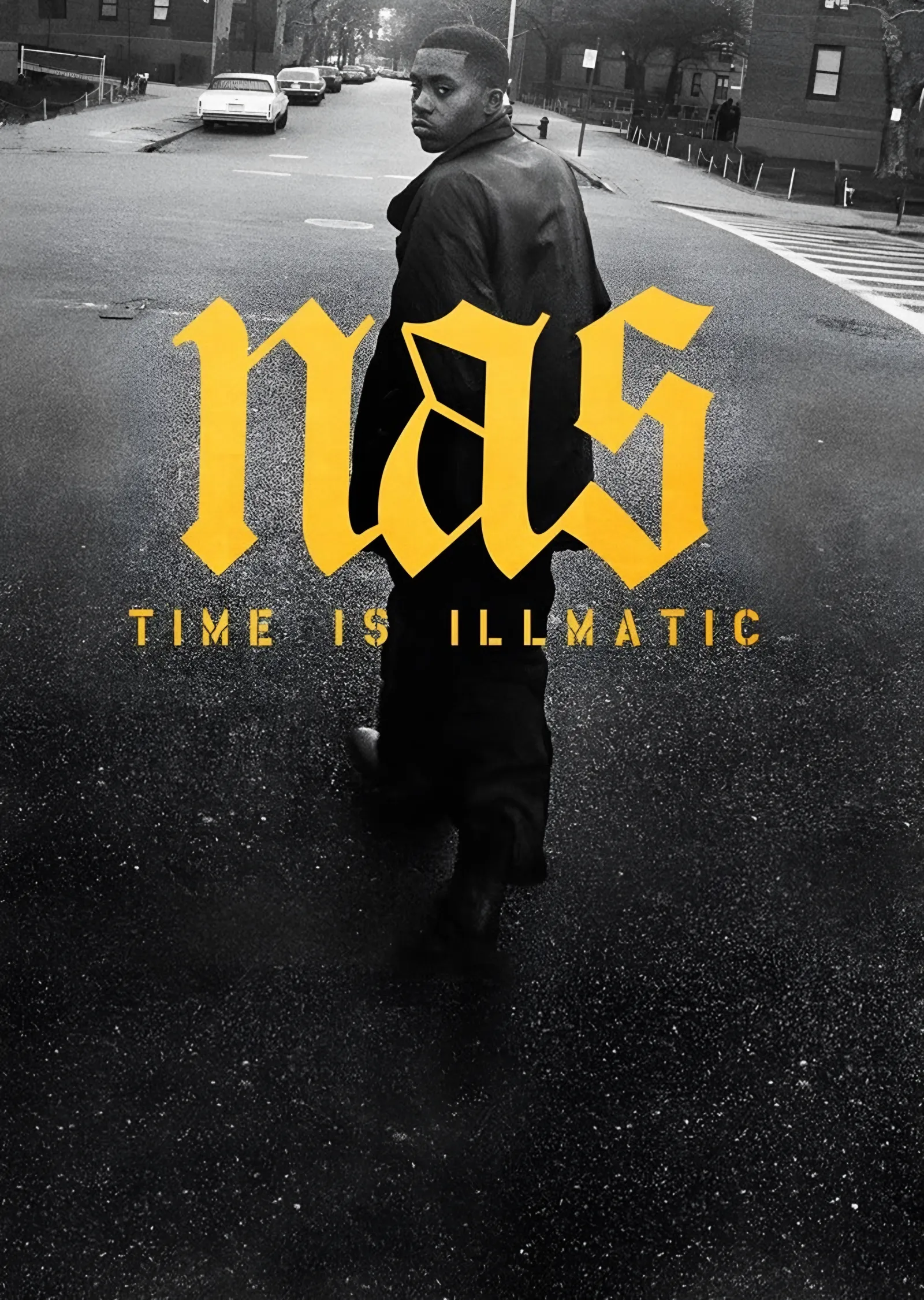 Nas - Time Is Illmatic Sokak Karesi metal tablo