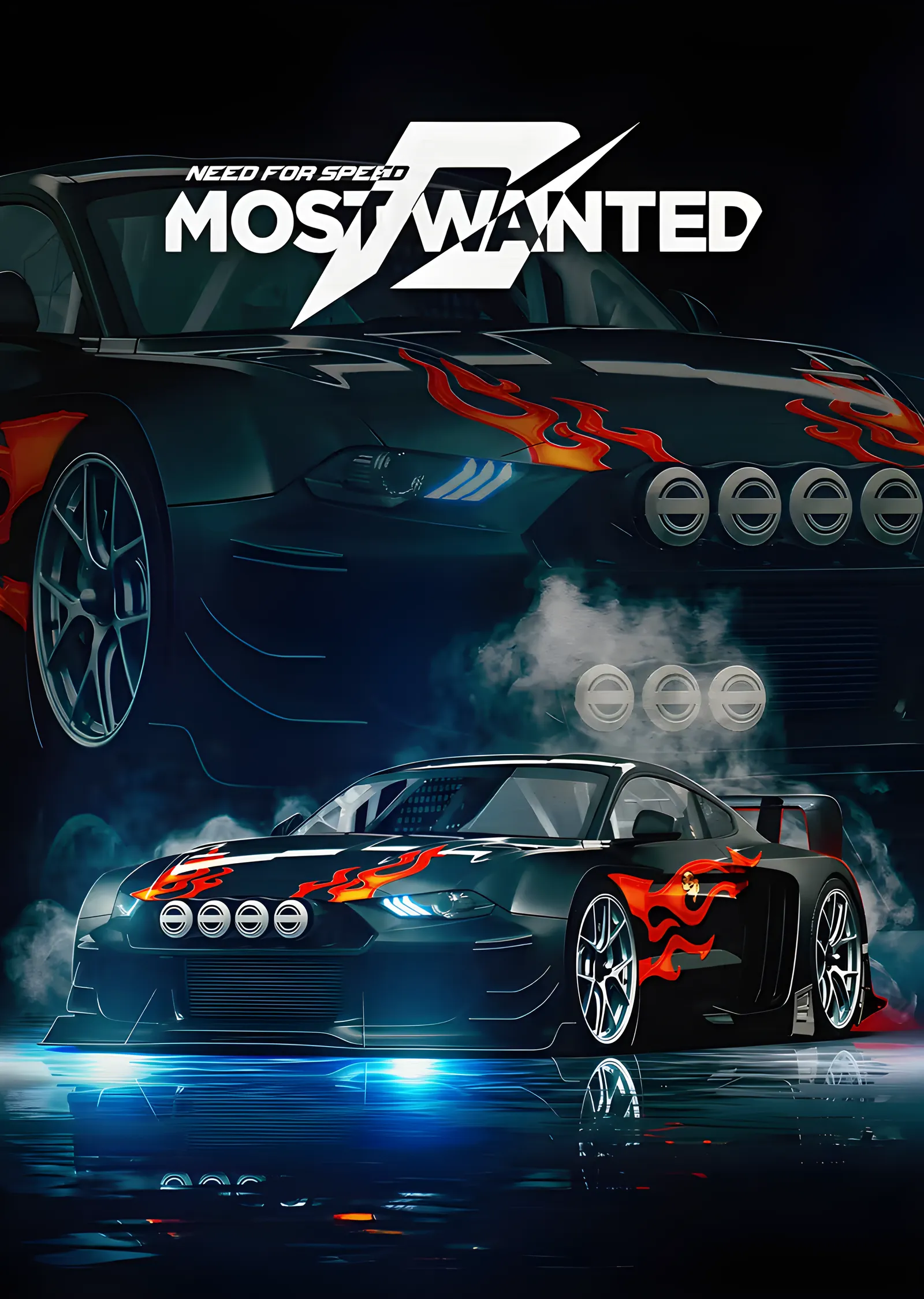 Need for Speed: Most Wanted - Modifiye metal tablo