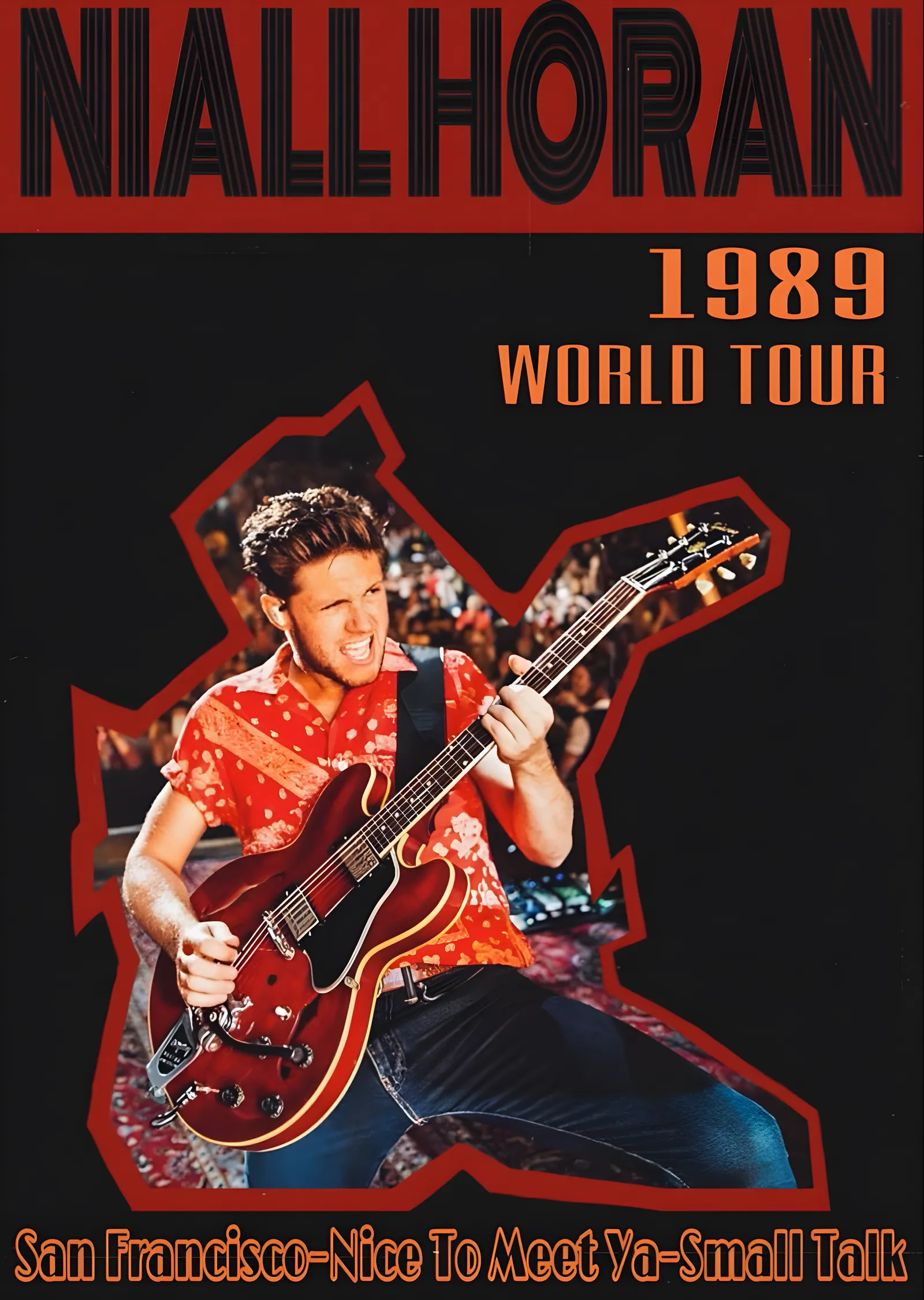 Niall Horan: 1989 World Tour Baskısı metal tablo