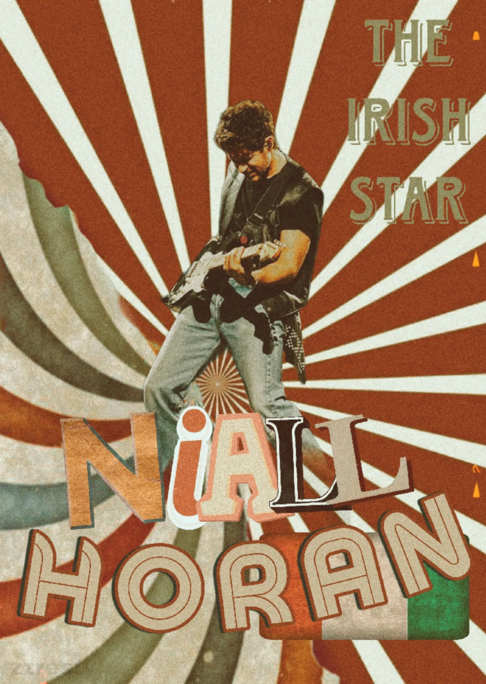 Niall Horan: The Irish Star metal tablo