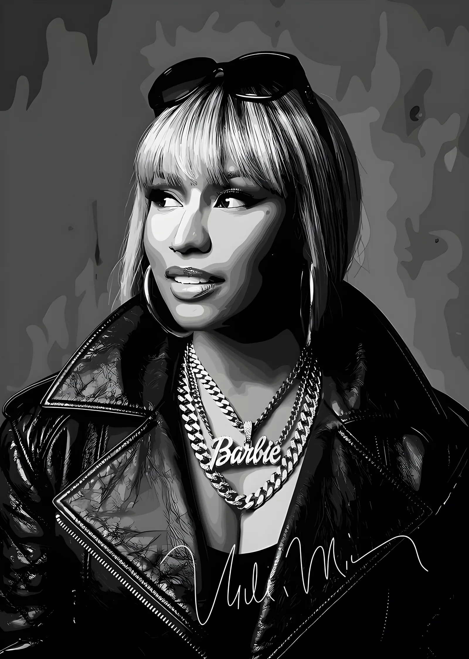 Nicki Minaj: Barbie Kolyesi metal tablo