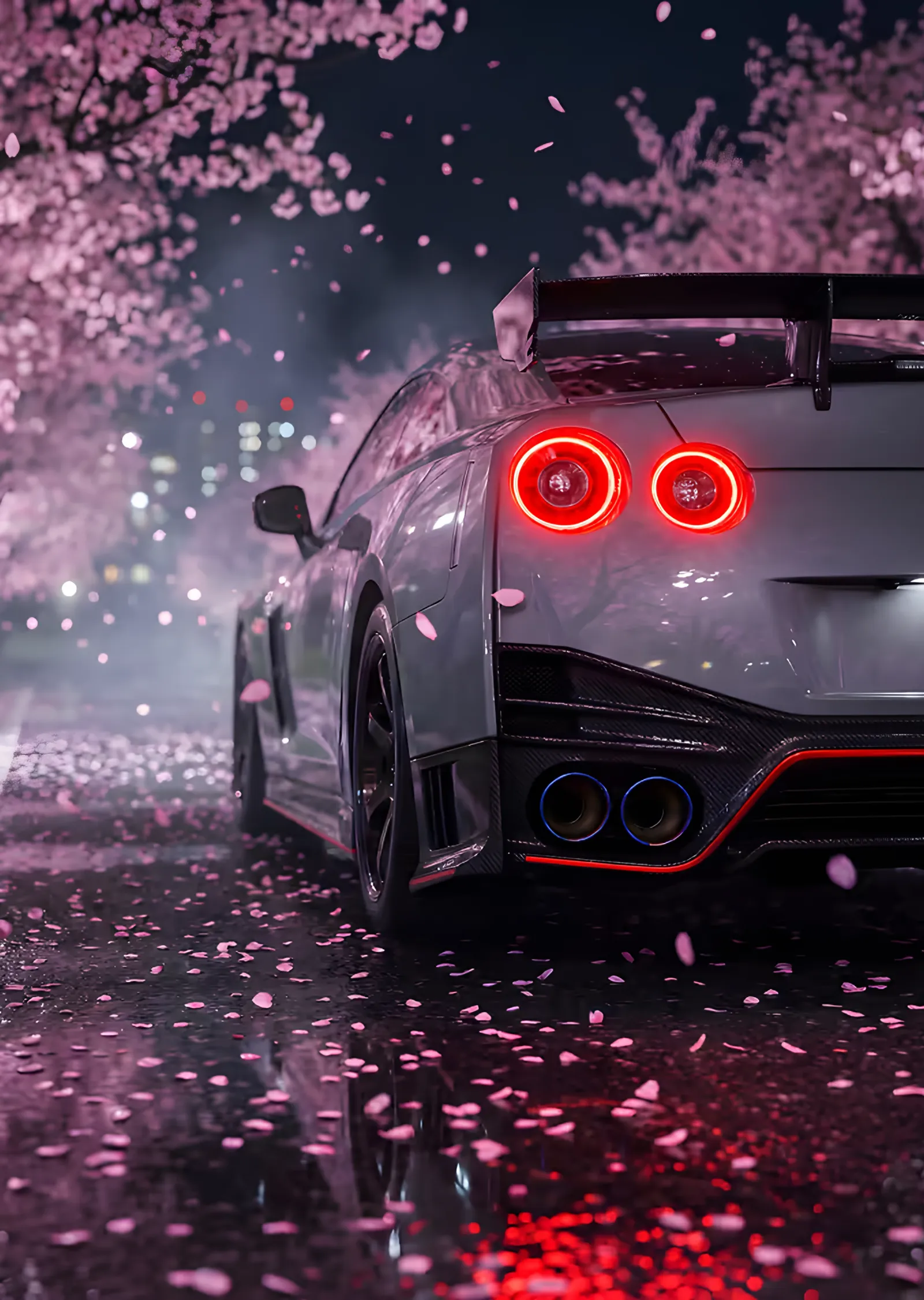 Nissan GT-R Nismo - Sakura Gecesi metal tablo