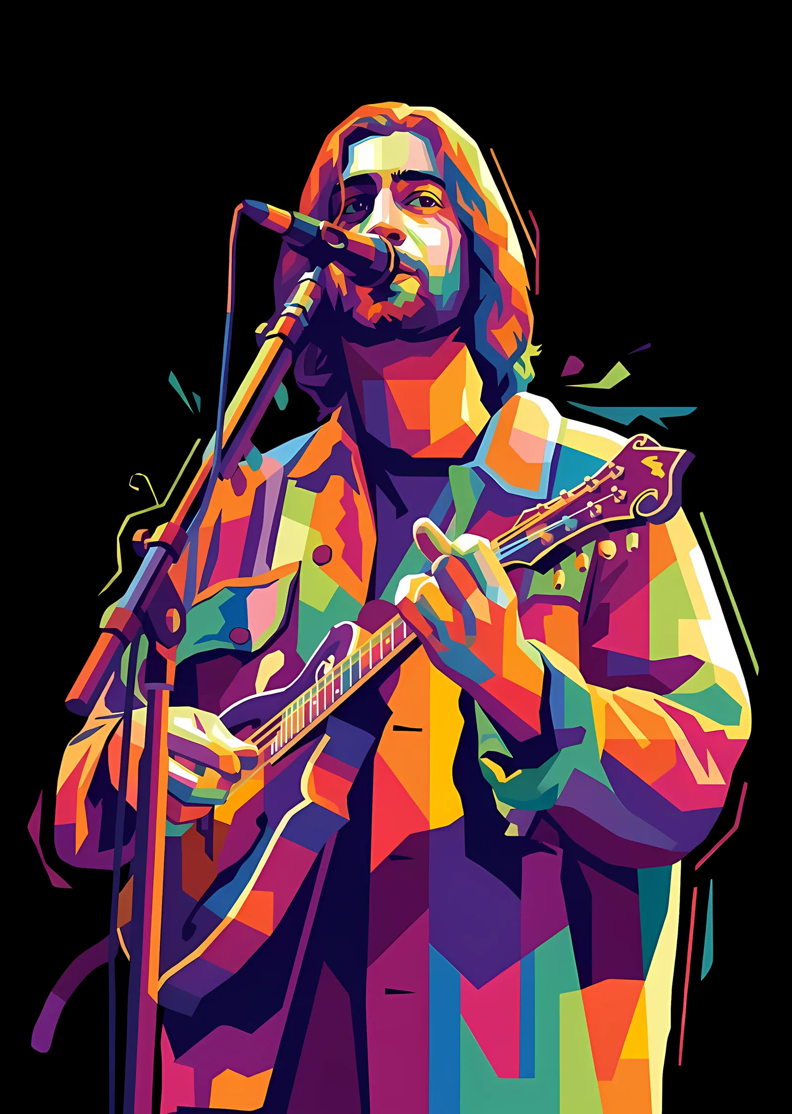 Noah Kahan: WPAP Mandolin metal tablo