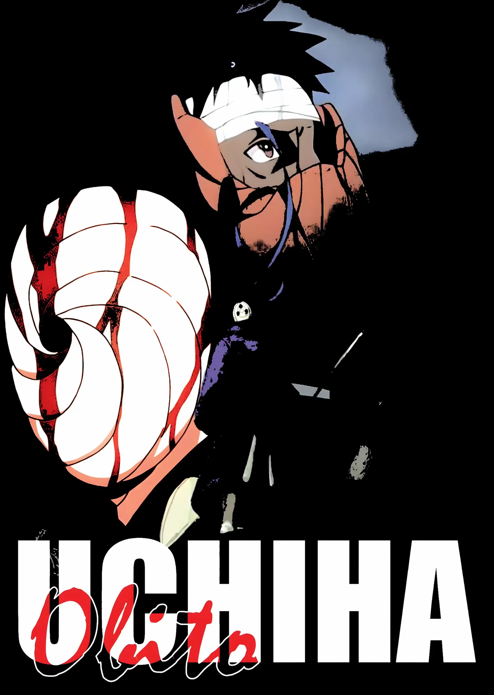 Obito Uchiha - Rasengan metal tablo