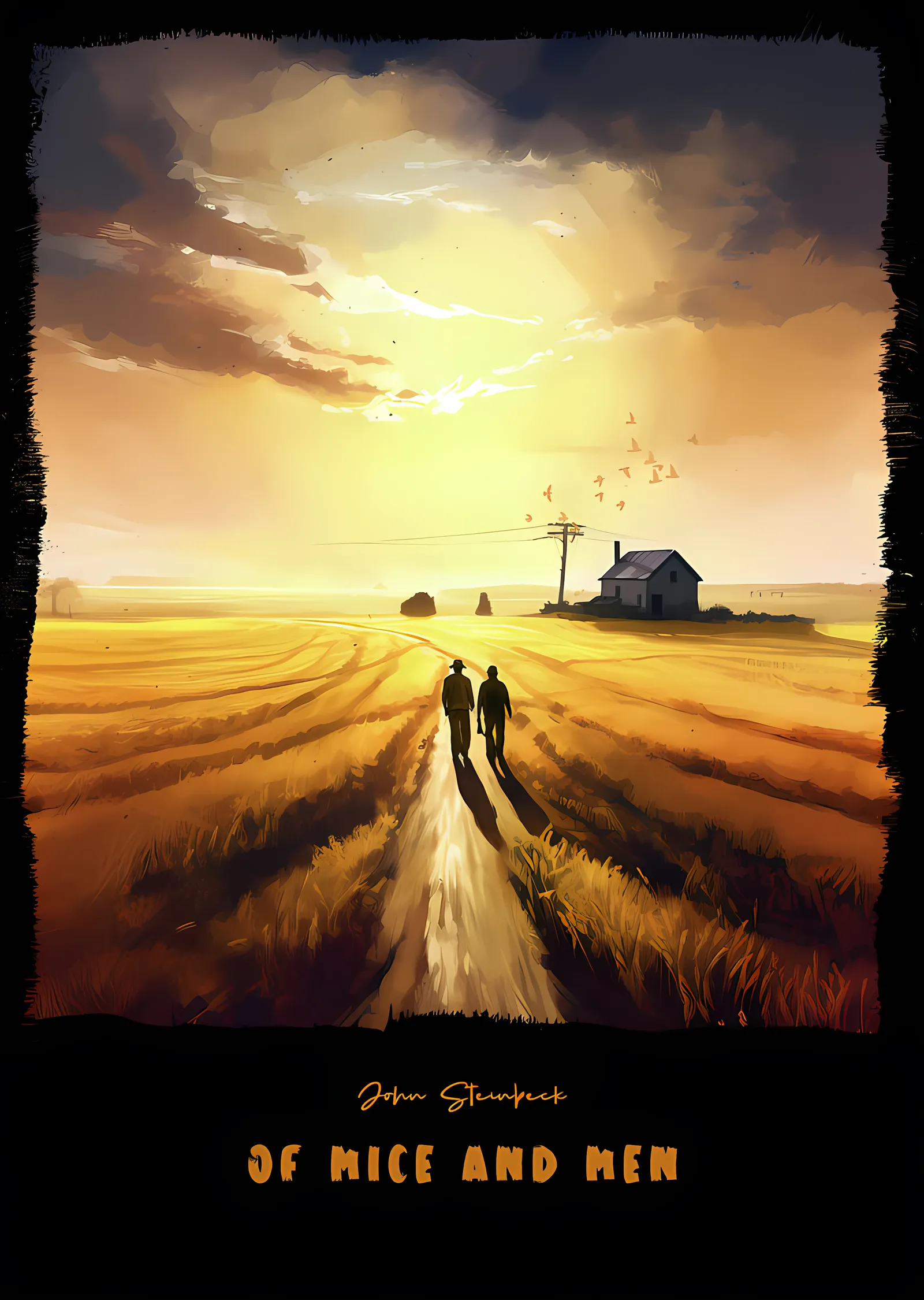 Of Mice and Men metal tablo