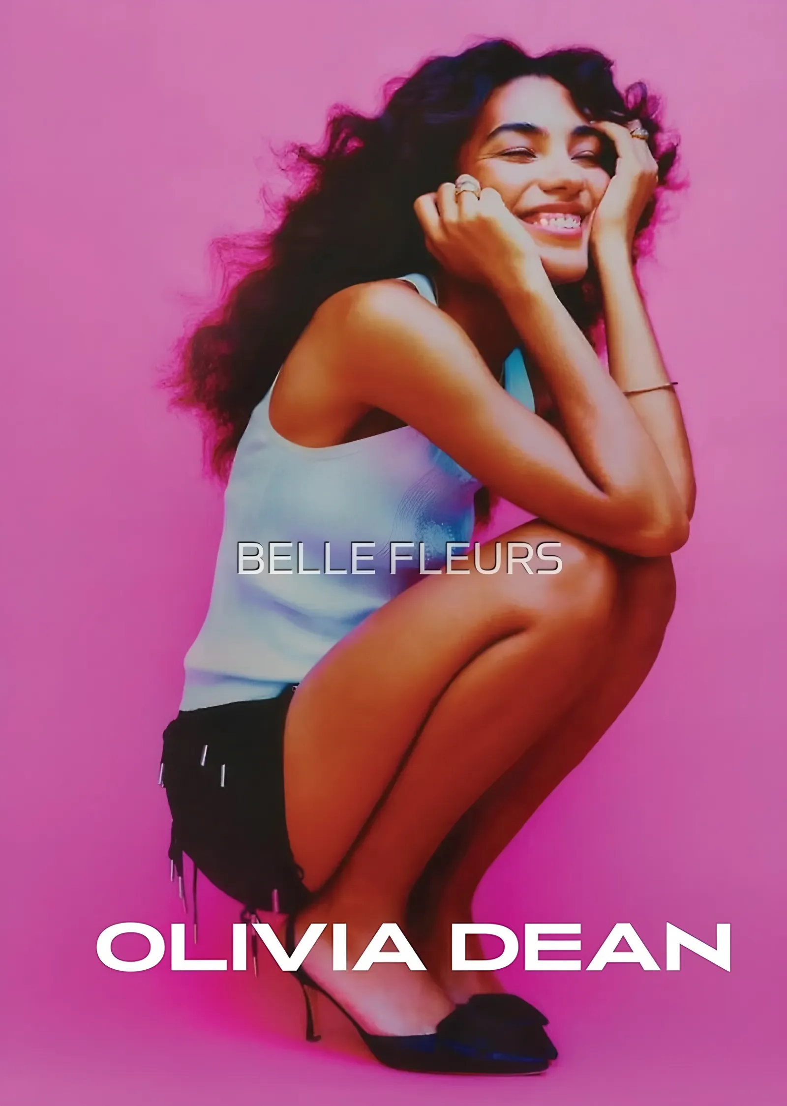Olivia Dean - Pembe Zemin metal tablo