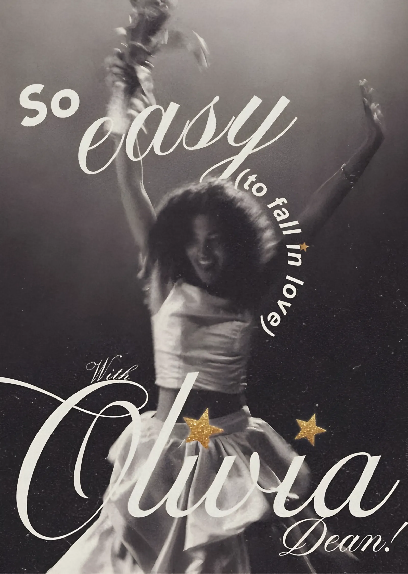 Olivia Dean - So Easy to Fall in Love metal tablo